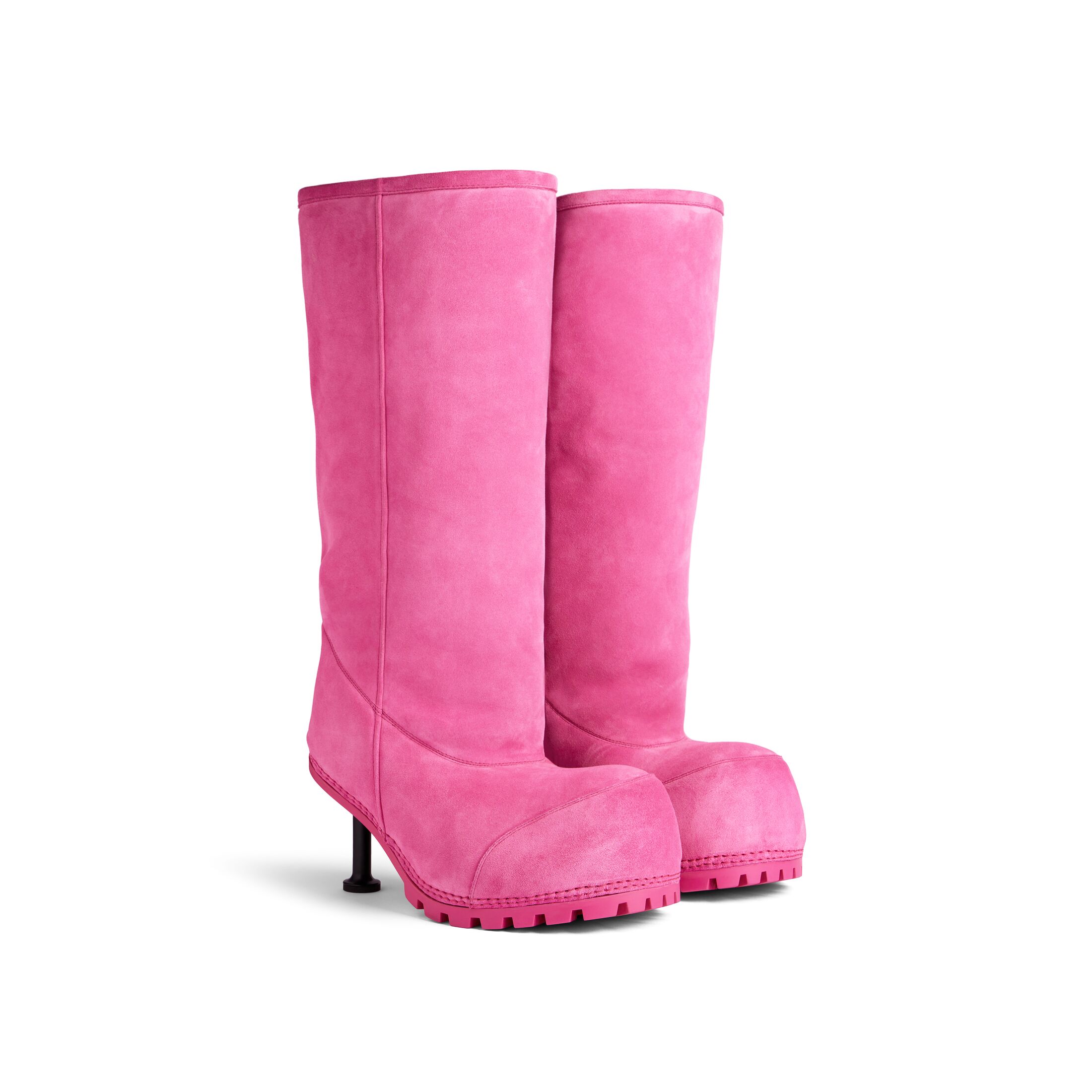 BALENCIAGA ALASKA FUR 90mm High Boots