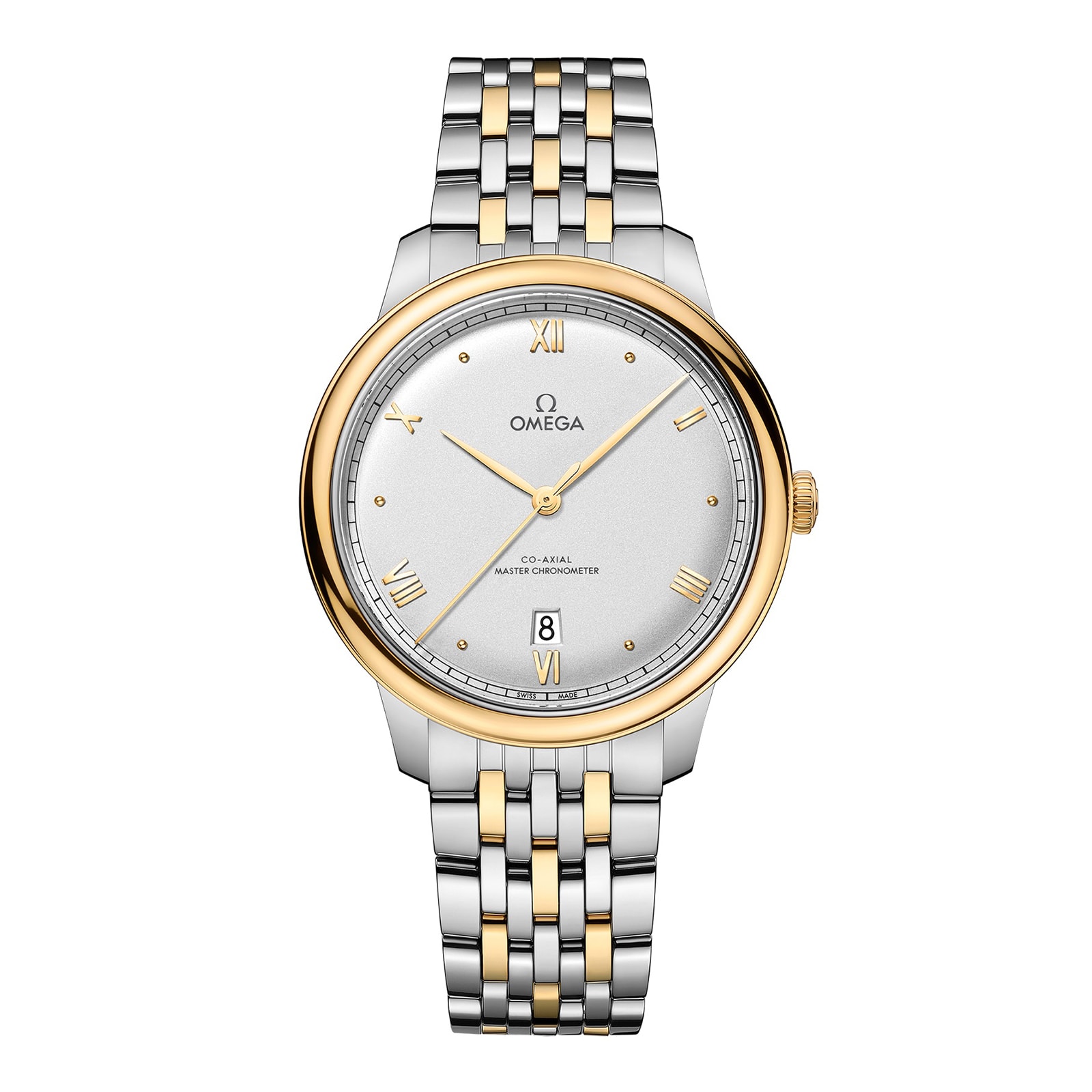 Omega De Ville Prestige 40mm Mens Watch Silver O43420402002002