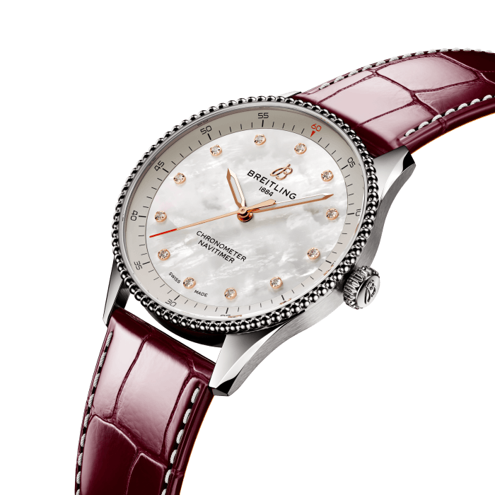 Breitling Navitimer 32 Stainless steel Mother-of-pearl A77320E61A2P2