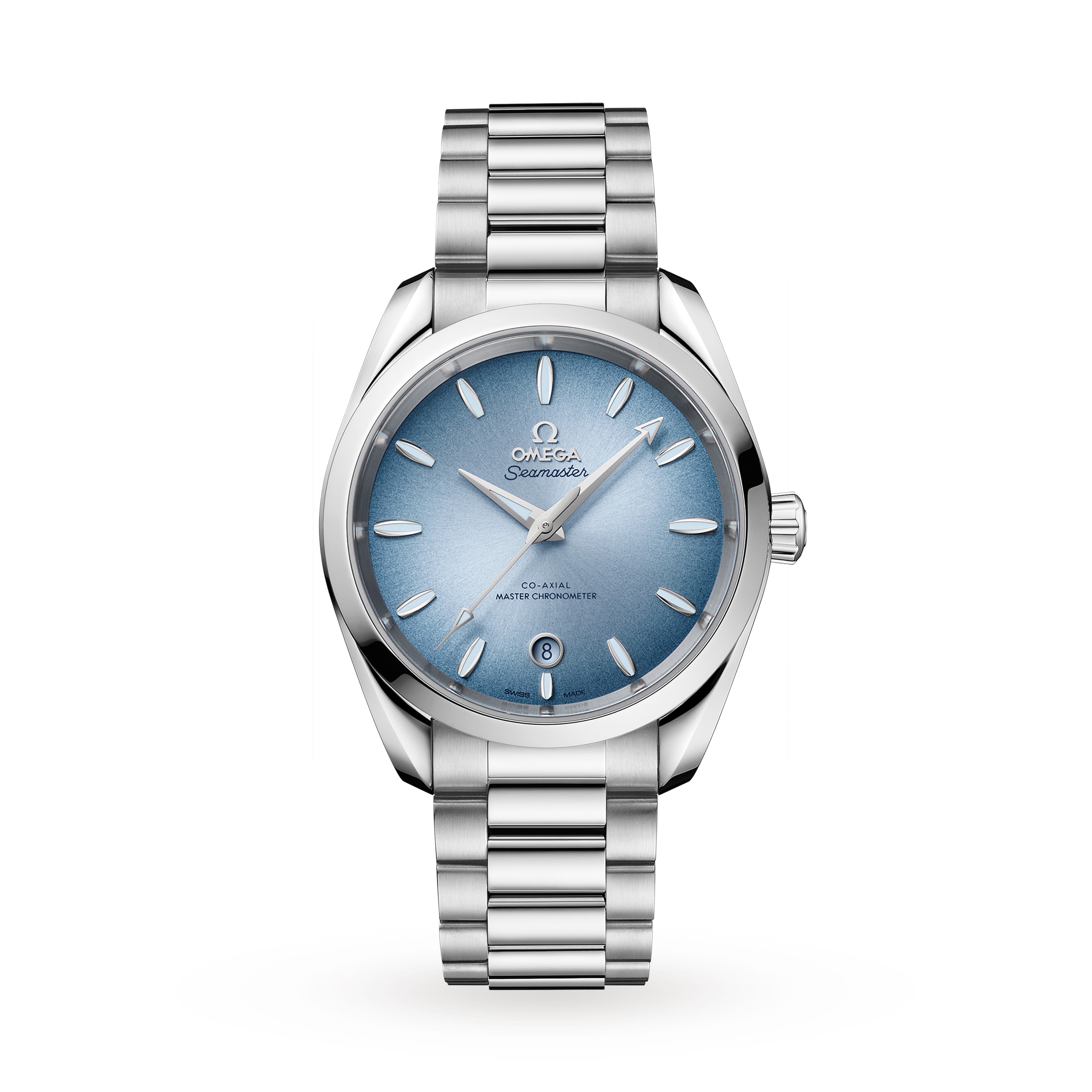 Omega Seamaster Aqua Terra 150M Co Axial Master Chronometer 38mm Summer Blue O22010382003004
