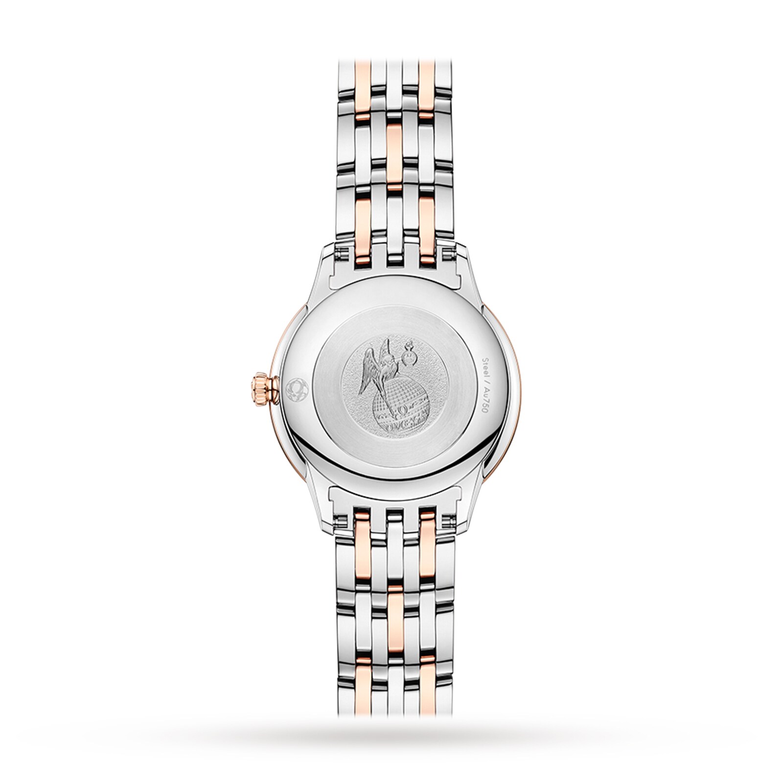 Omega De Ville Prestige Quartz 27.5mm Ladies Watch Silver O43420286002001