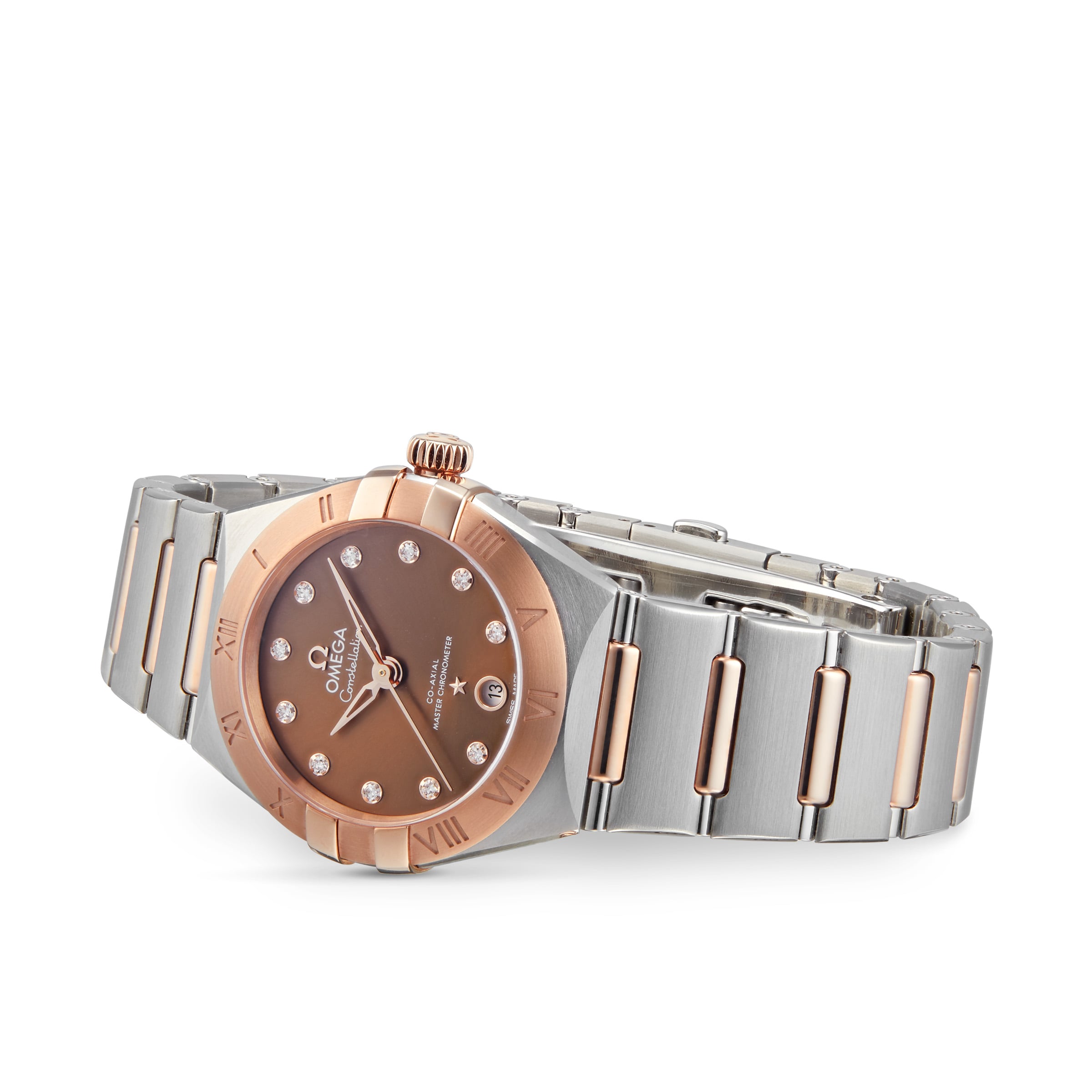 Omega Constellation Manhattan Co Axial 29mm Ladies Watch O13120292063001