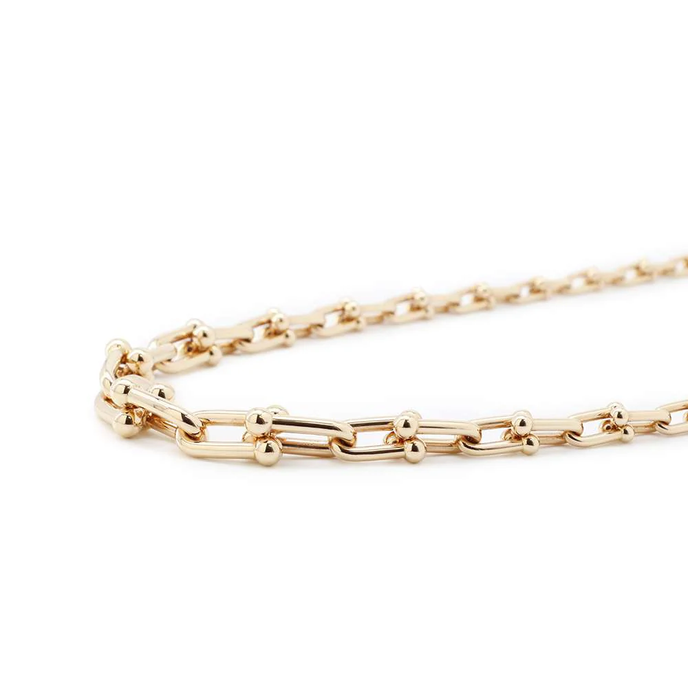 TIFFANY&Co. Hardware Graduated Link Necklace