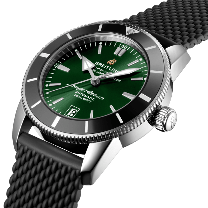 Breitling Superocean Heritage B20 Automatic 42 Stainless steel Green AB2010121L1S1