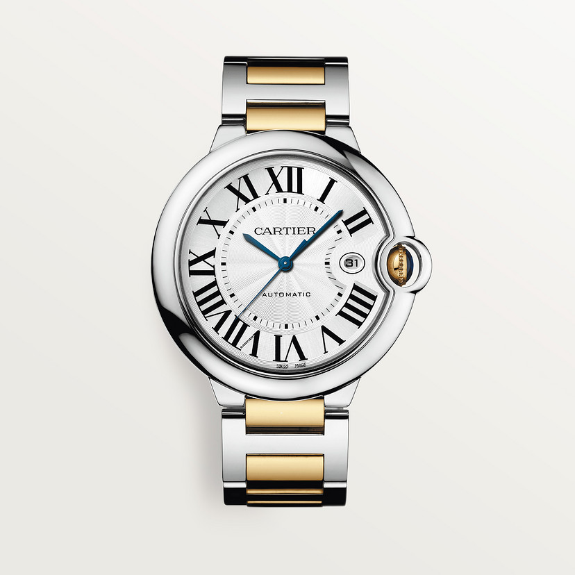 Ballon Bleu de Cartier watch 42mm yellow gold steel CRW2BB0022