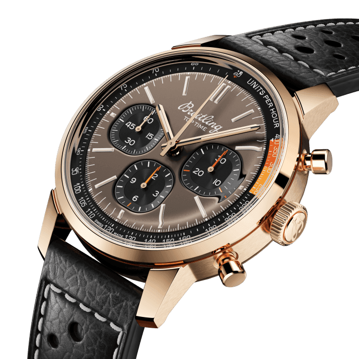 Breitling Top Time B01 18k red gold Bronze RB01761A1Q1X1