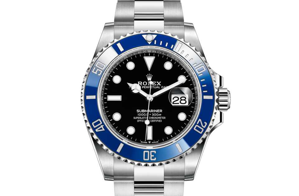 Rolex Submariner Date Oyster 41 mm white gold Black dial M126619LB-0003