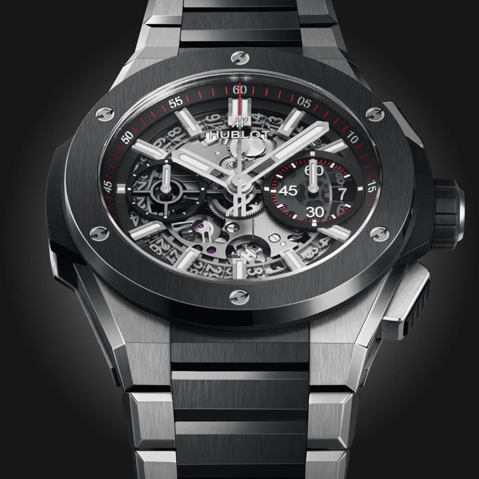 Hublot Big Bang Integrated Titanium Ceramic 42mm Mens Watch 451.NM.1170.NM