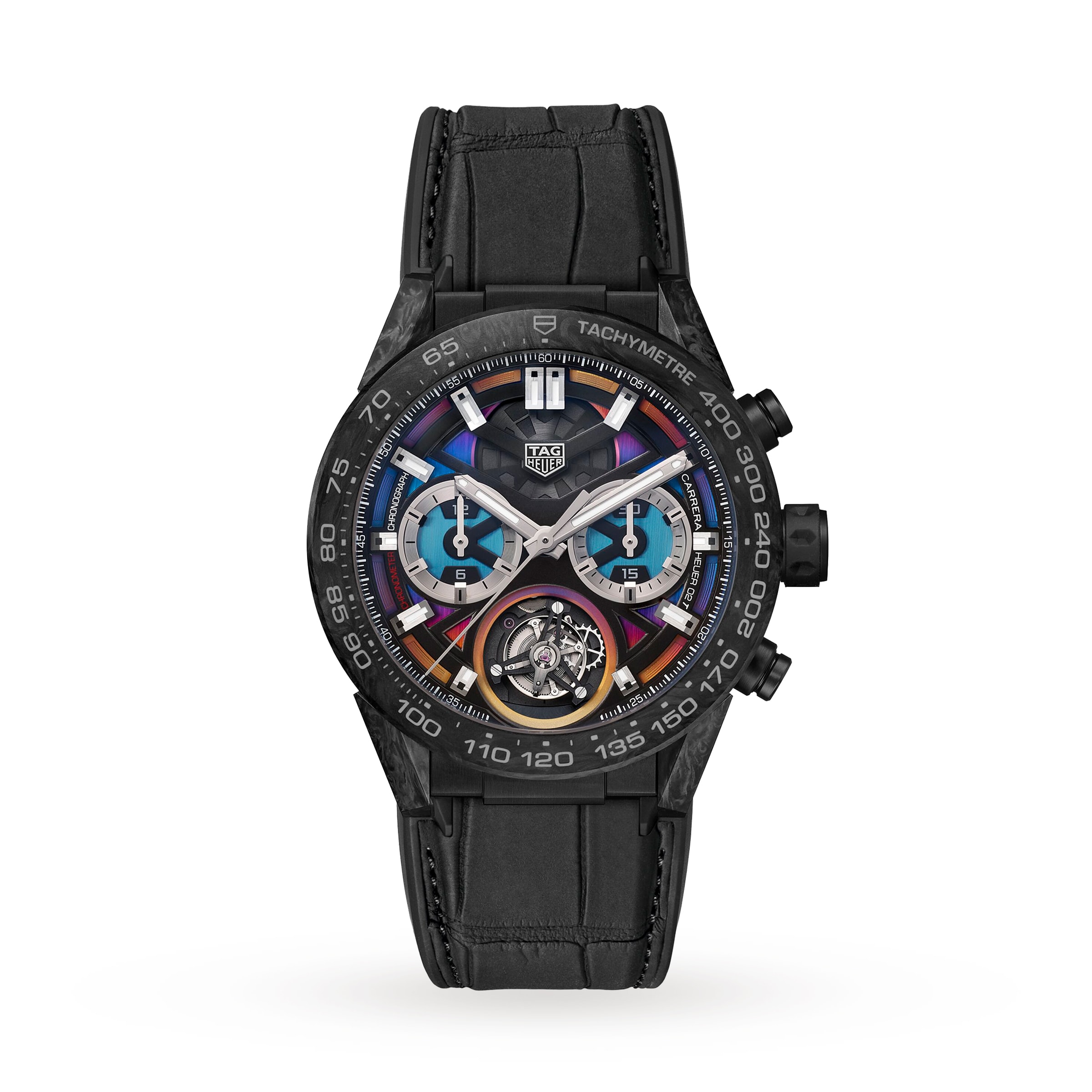 TAG Heuer Carrera Polychrome Tourbillon 45mm CAR5A8AF.FC6415