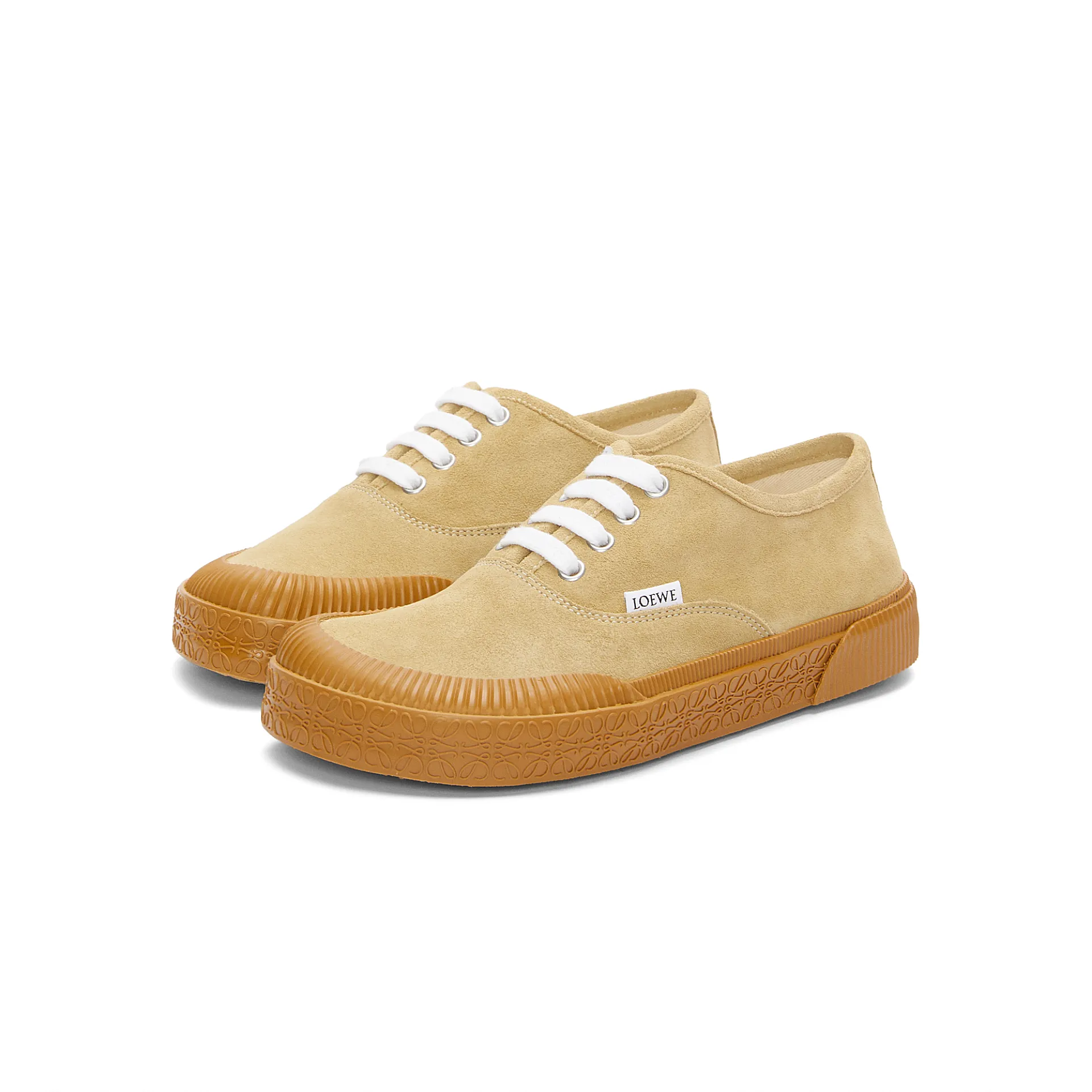 LOEWE Suede Terra Vulca lace-up sneakers