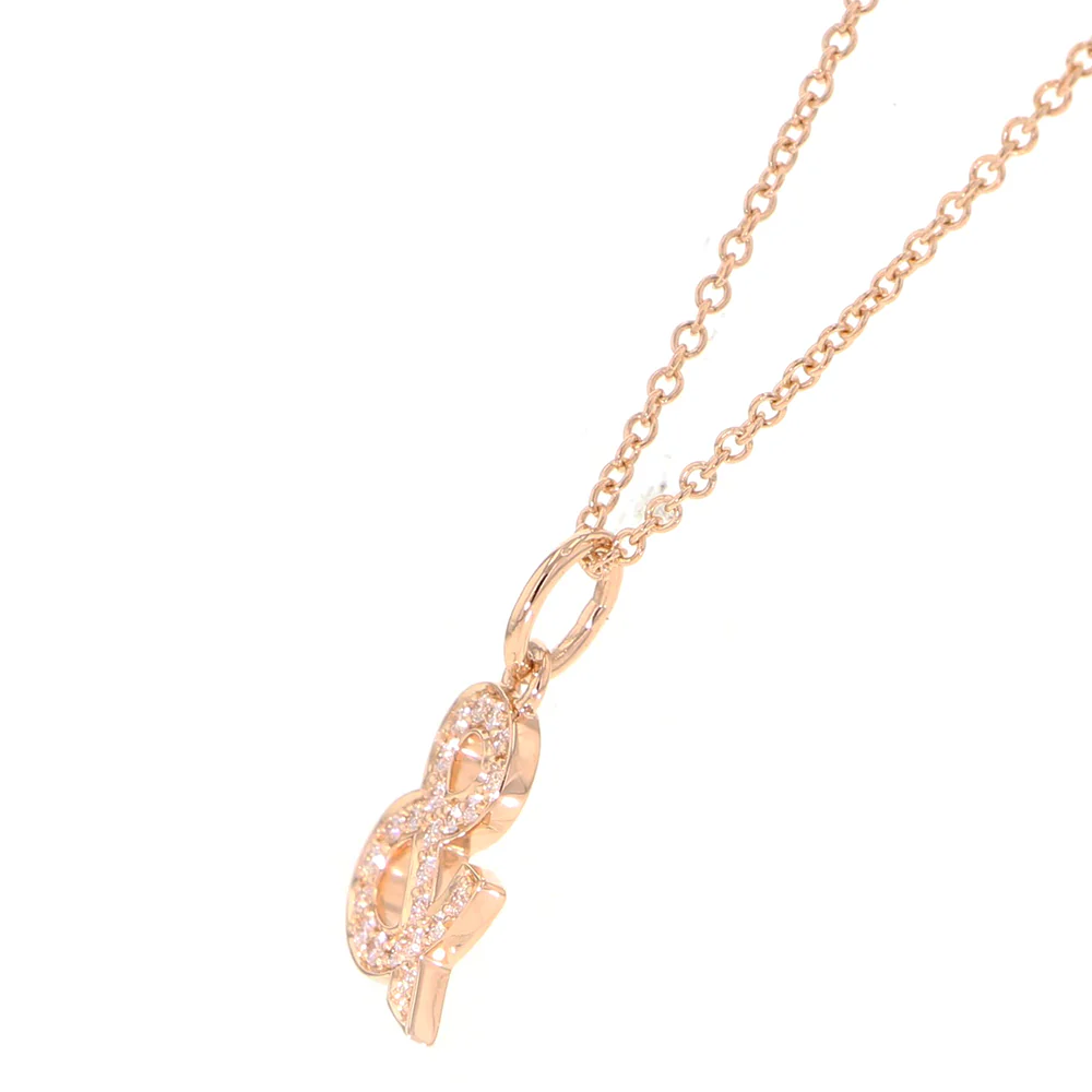 TIFFANY&Co. Ampersand Diamond Necklace