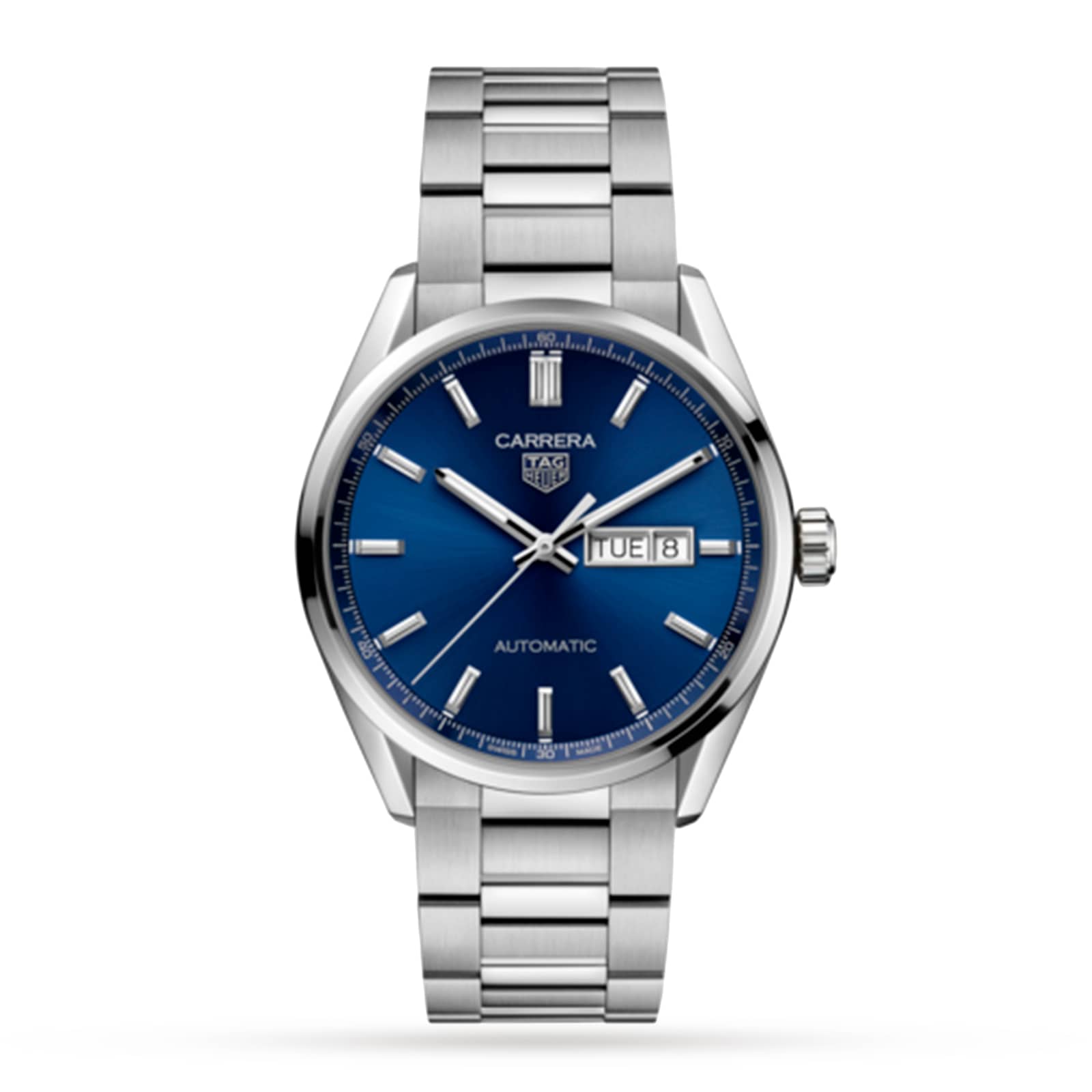 TAG Heuer Carrera Three Hand 41mm Automatic Mens Watch WBN2012.BA0640