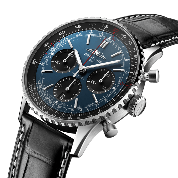 Breitling Navitimer B01 Chronograph 41 Stainless steel Blue AB0139241C1P1