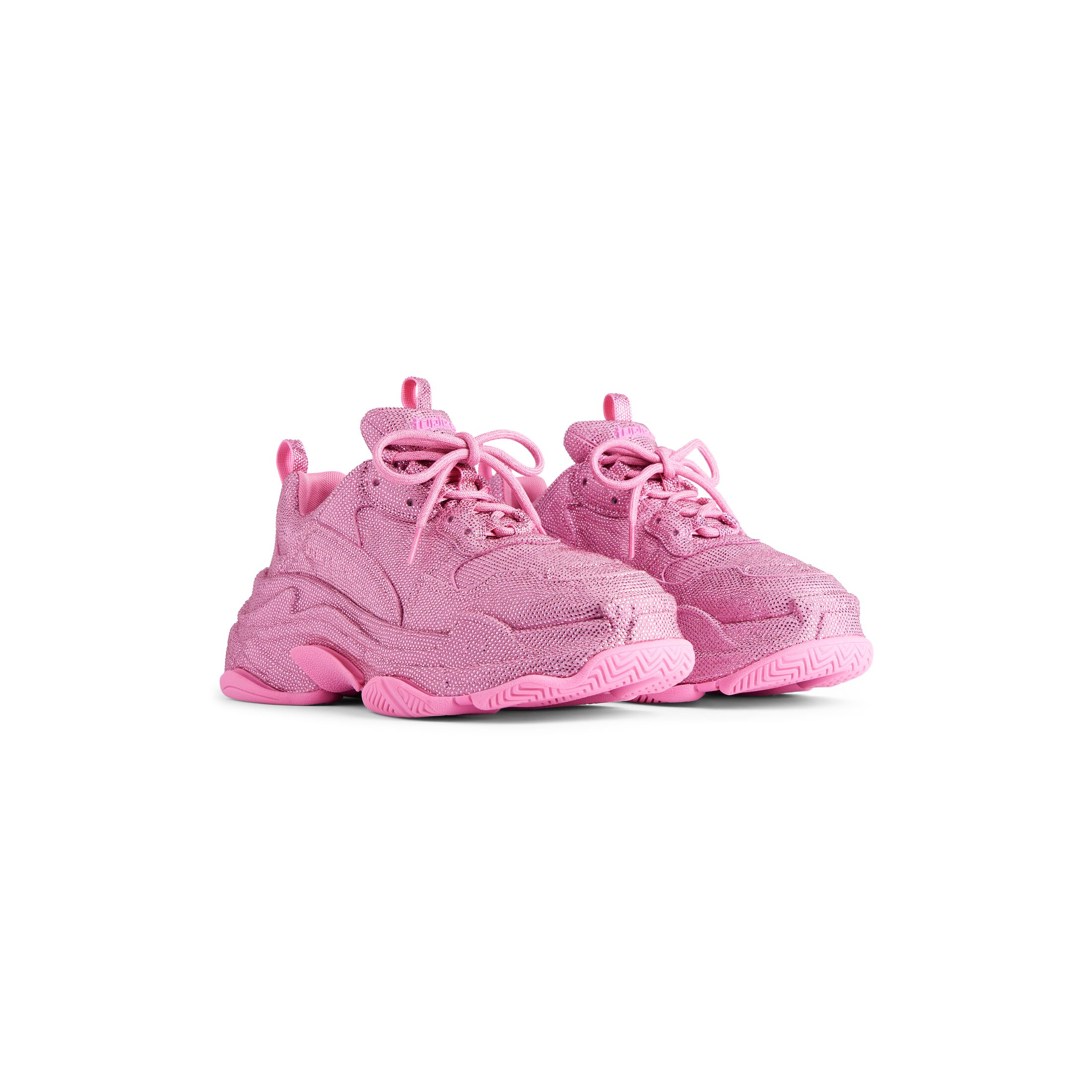 BALENCIAGA TRIPLE S Rhinestone sneakers