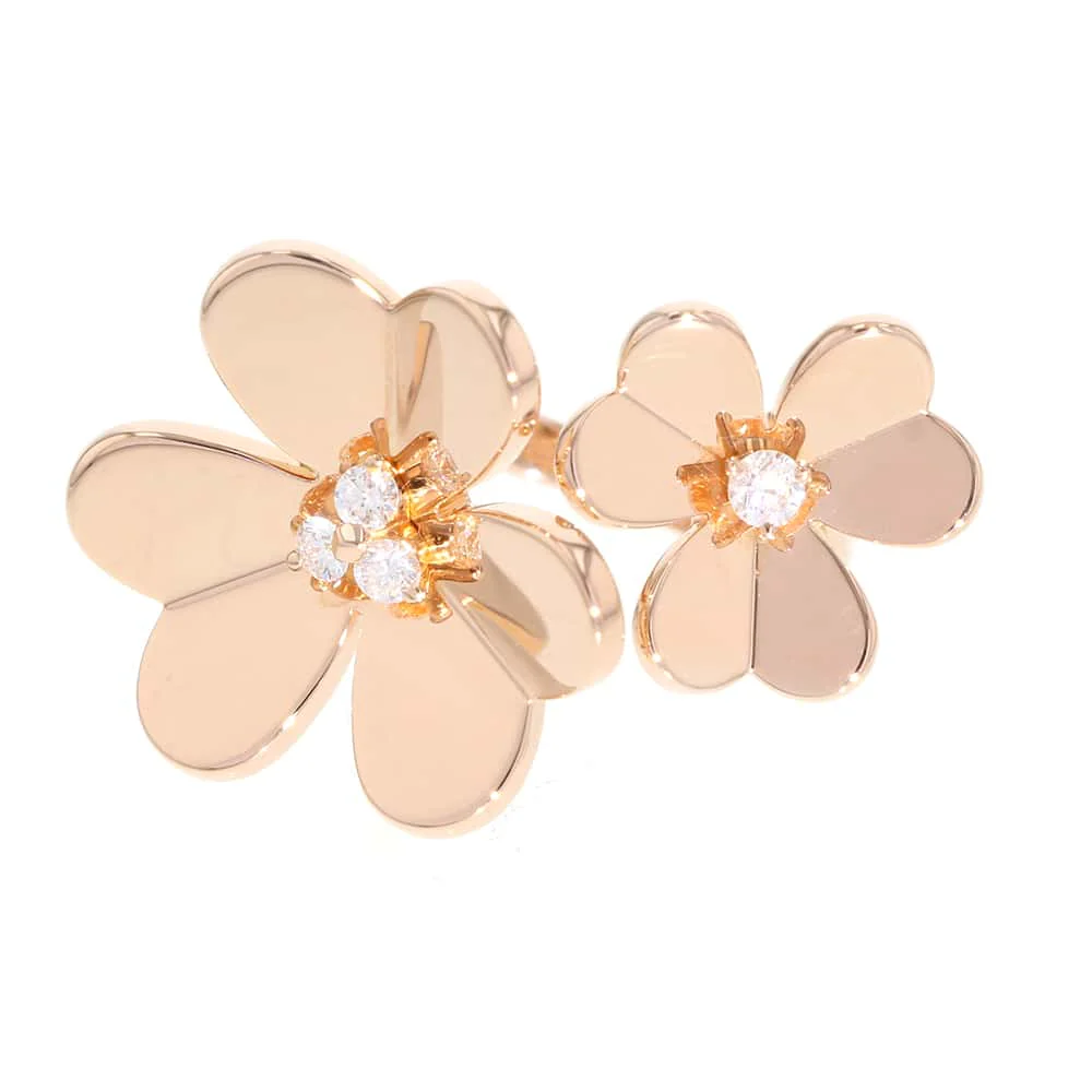 Van Cleef & Arpels Frivol Entre Le Door Ring Size 52/#12