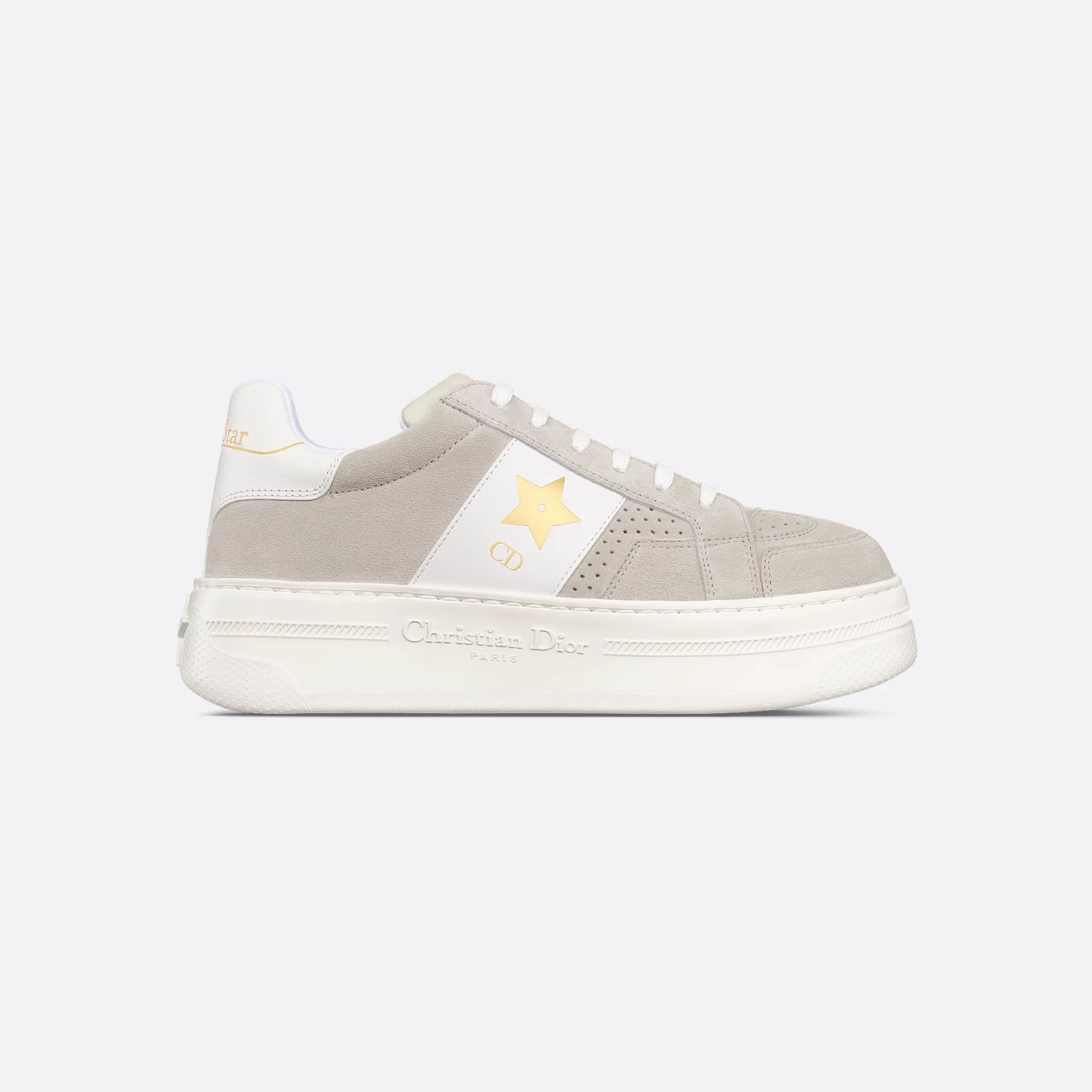 Dior Grey Thick sole sneakers