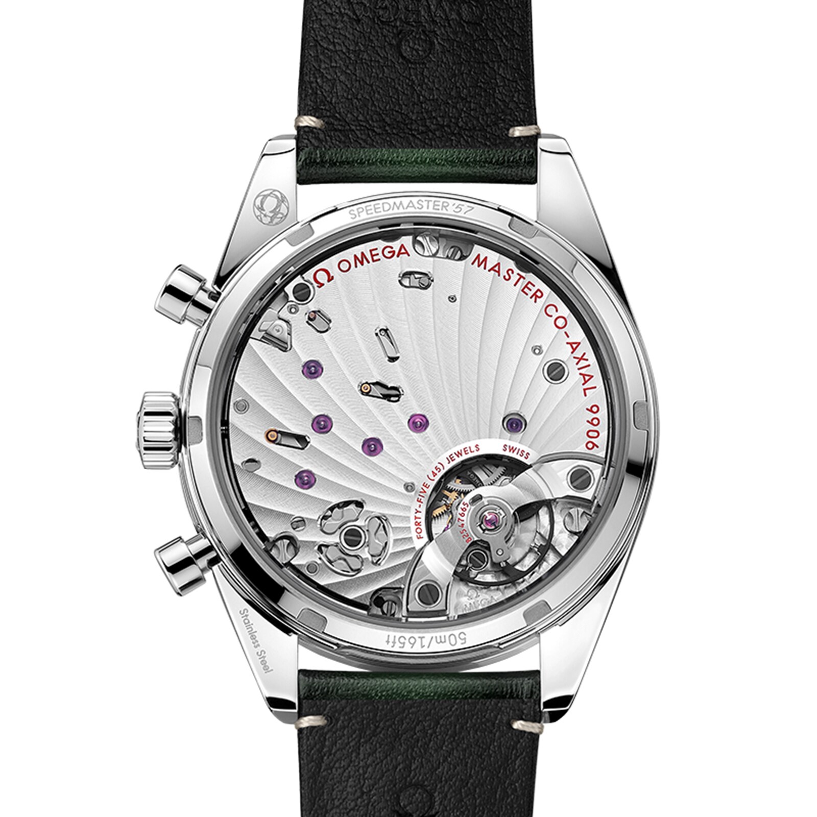 Omega Speedmaster 57 Co Axial Master Chronometer Chronograph 40.5mm Mens Watch Green O33212415110001