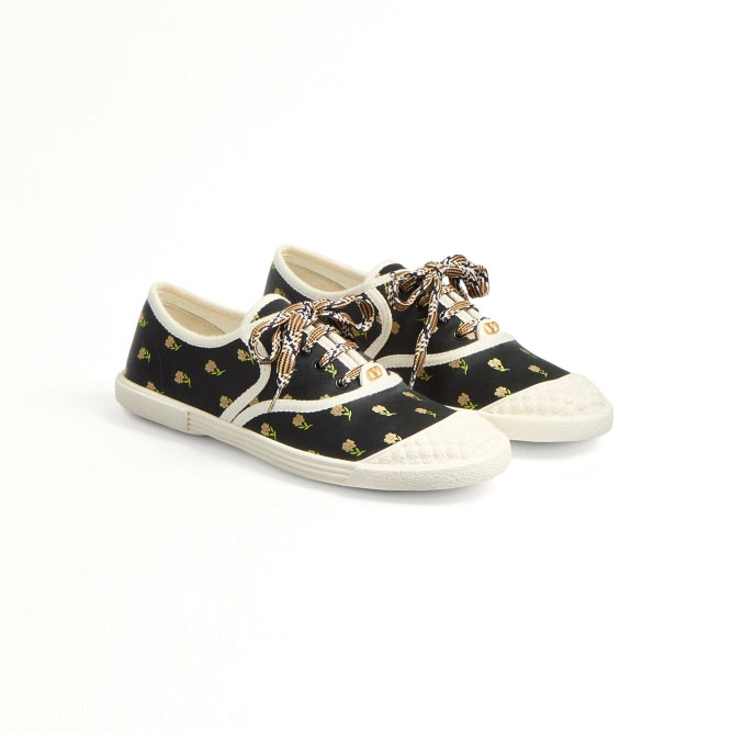 VALENTINO BAY BY BAY Women's floral fabric sneakers