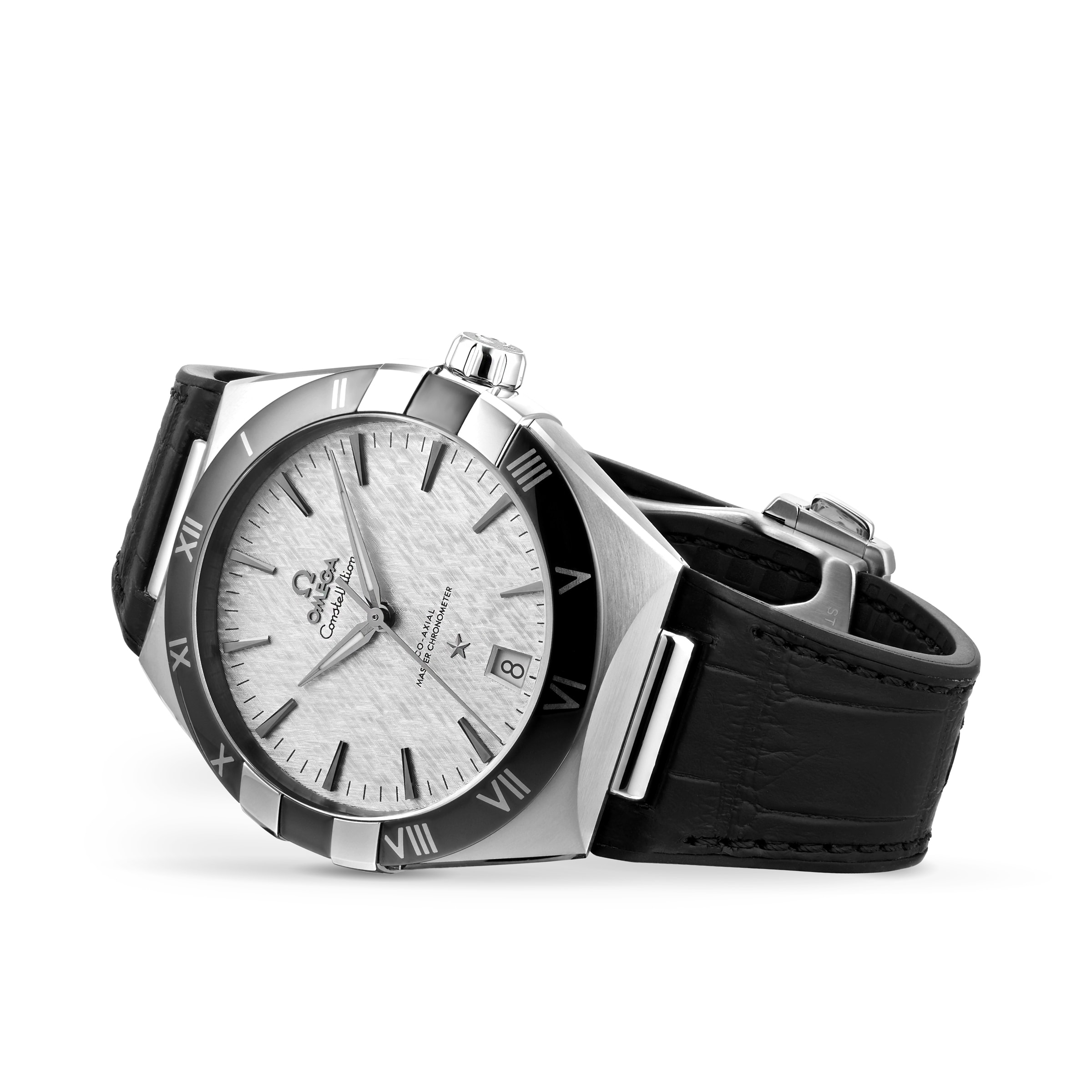 Omega Constellation Co Axial Master Chronograph 41mm Mens Watch Black O13133412106001