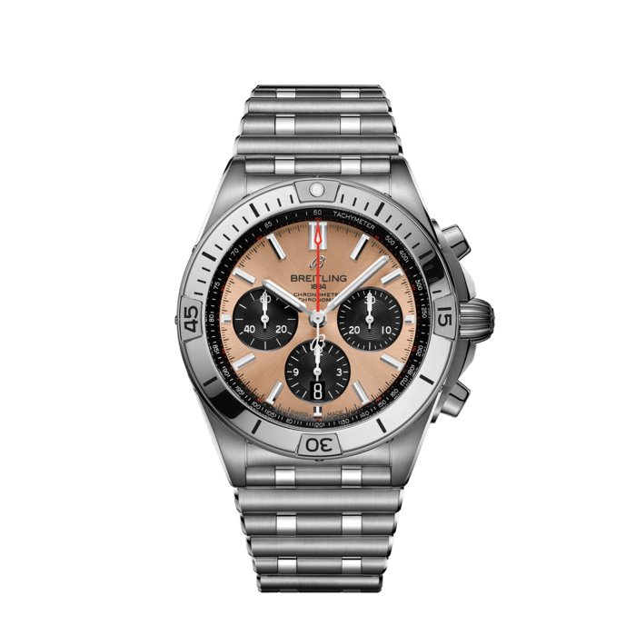 Breitling Chronomat B01 42 Stainless steel Copper AB0134101K1A1