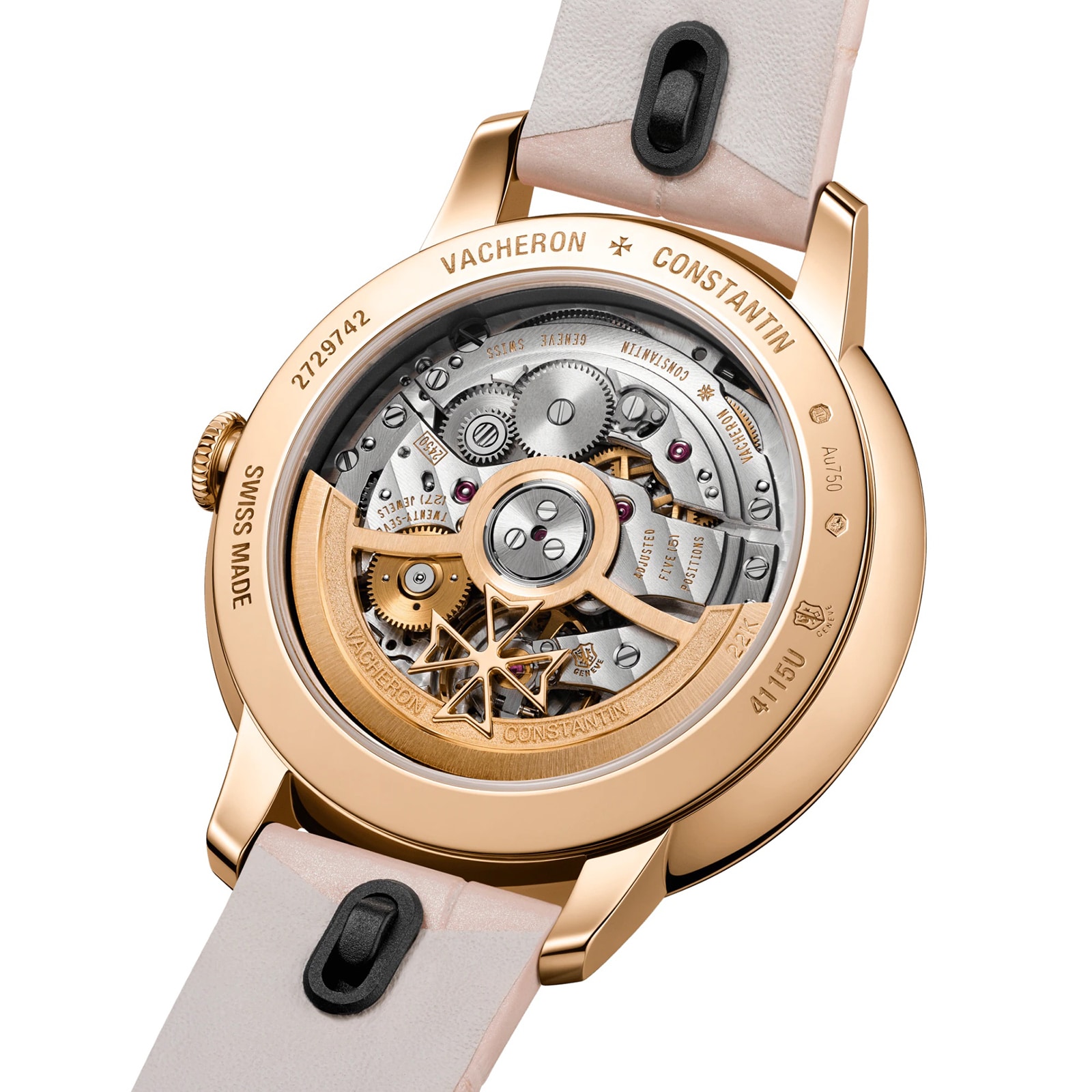 Vacheron Constantin Patrimony Self Winding 36.5mm Pink Gold 4115U/000R B907