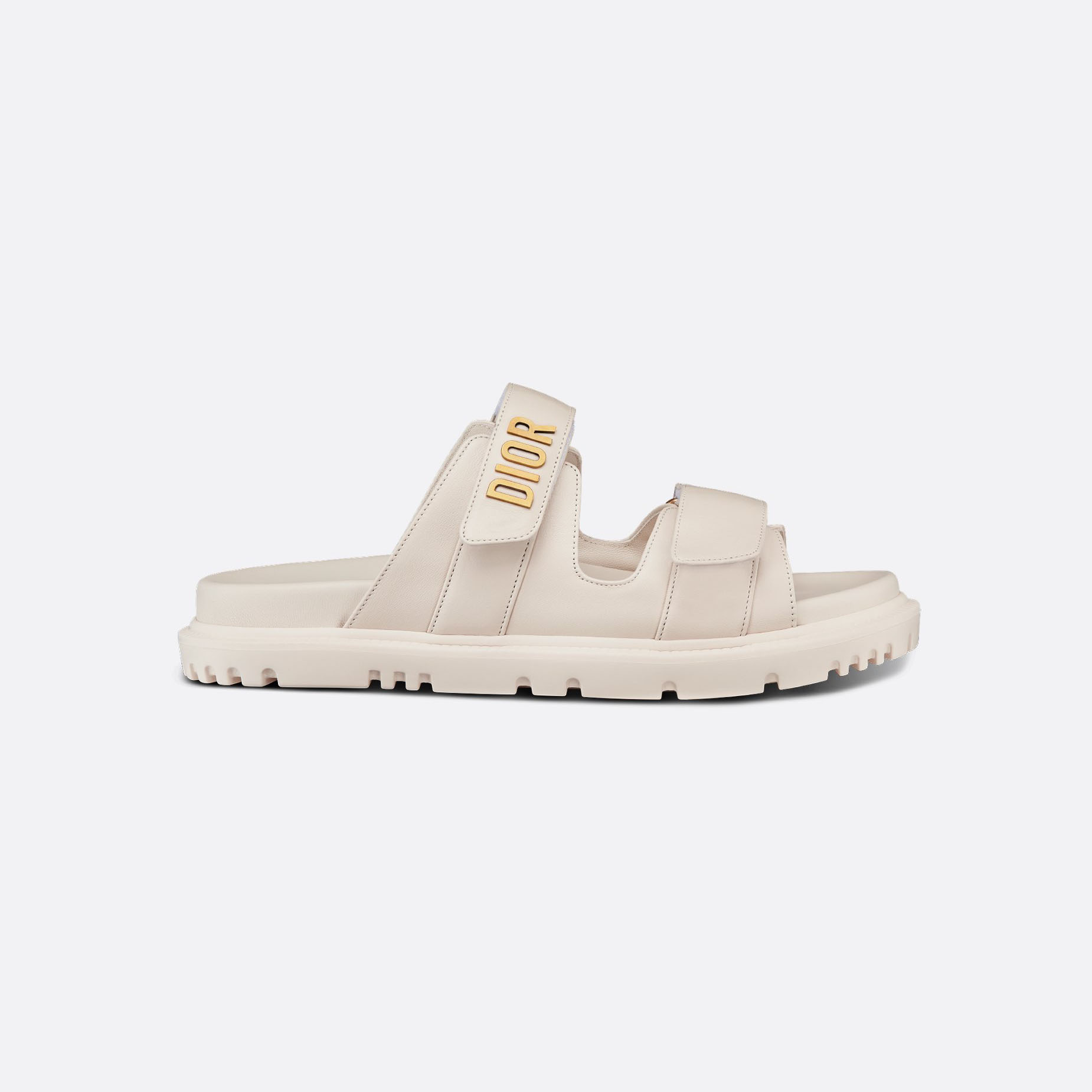 Dior white thick bottom Slippers