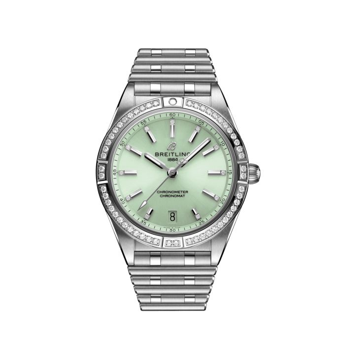 Breitling Chronomat Automatic 36 Stainless steel Mint green A10380591L1A1