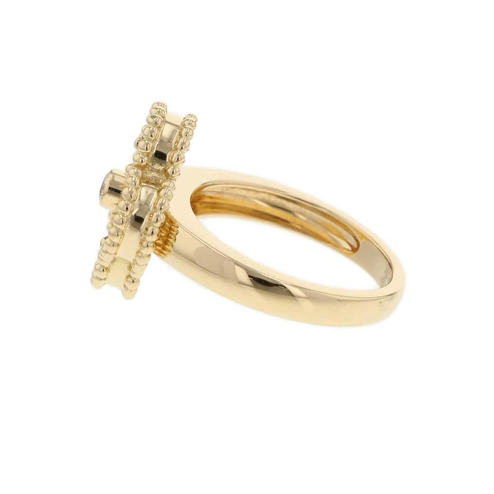 Van Cleef & Arpels Vintage Alhambra Ring Size 49/#9