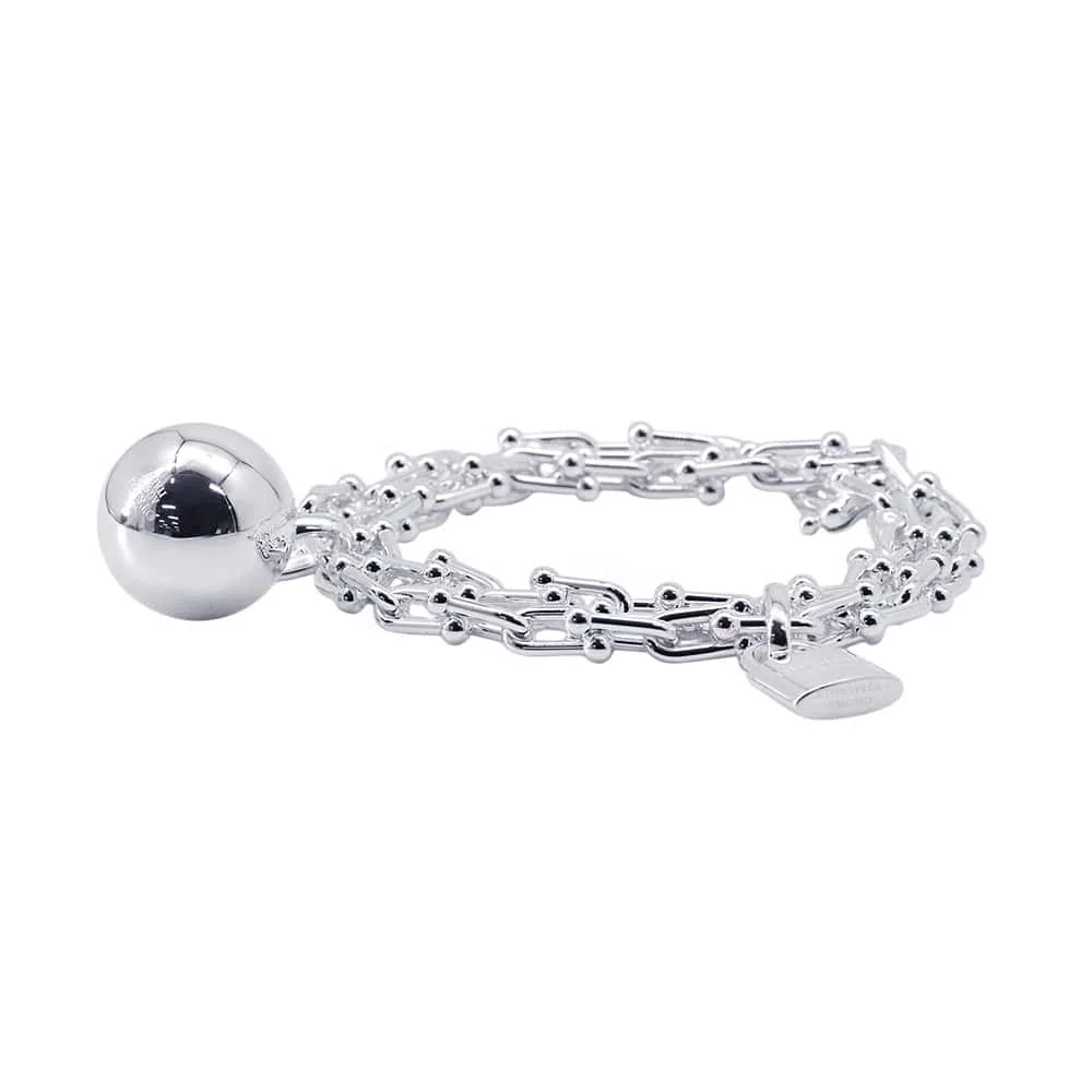 TIFFANY&Co. Hardware Small Wrap Bracelet