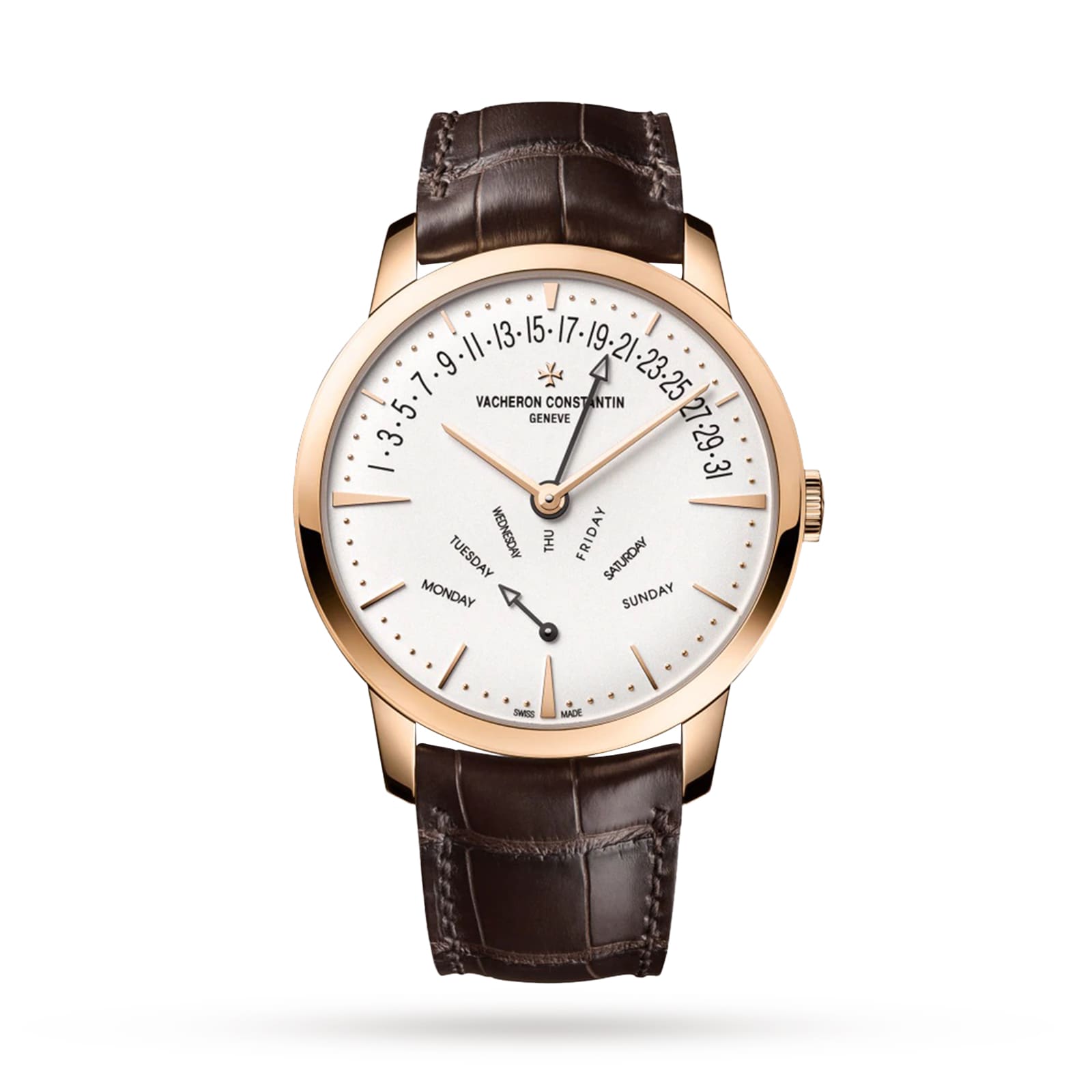 Vacheron Constantin Patrimony Retrograde Day Date 42.5mm Pink Gold 4000U/000R B110