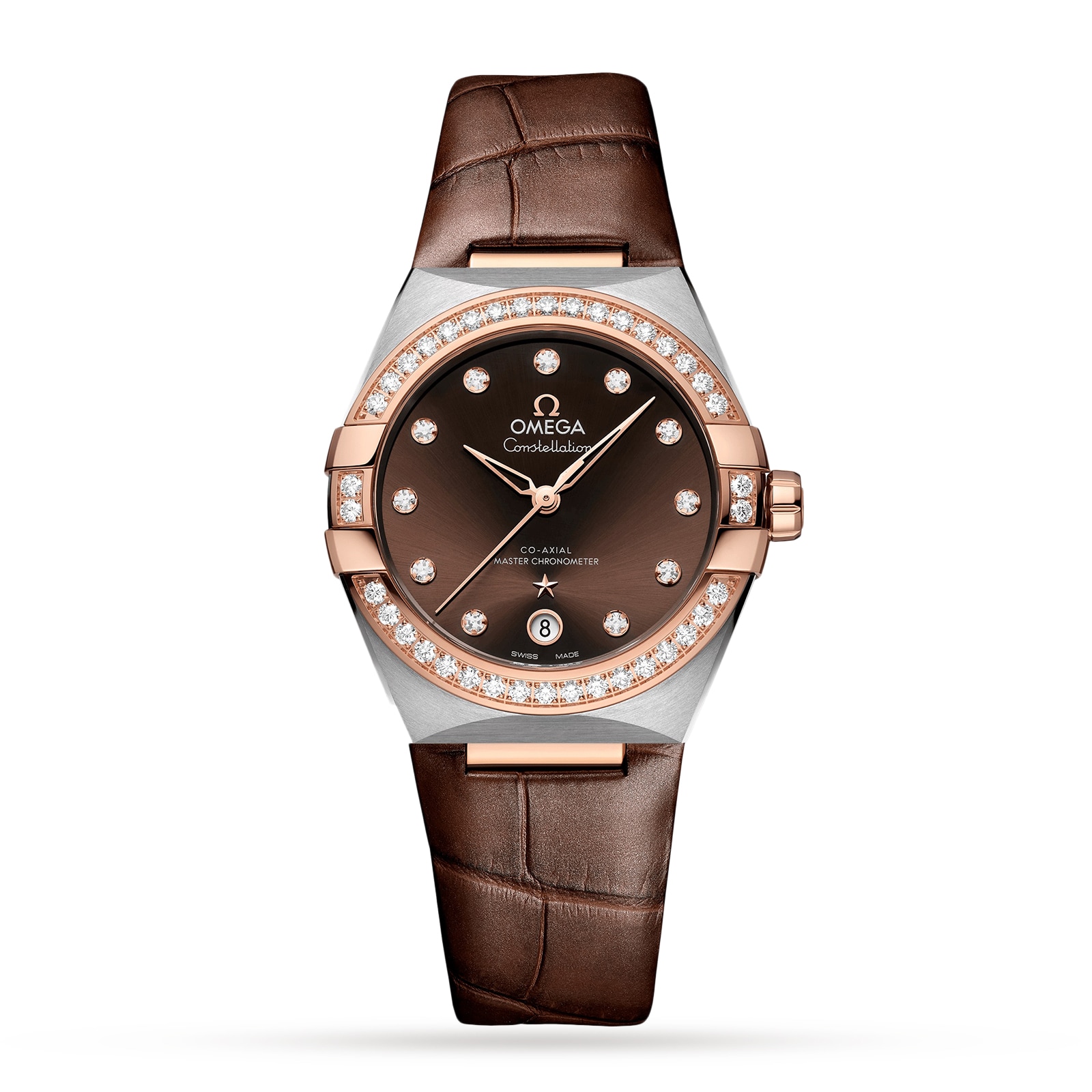 Omega Constellation 36mm Ladies Watch O13128362063001