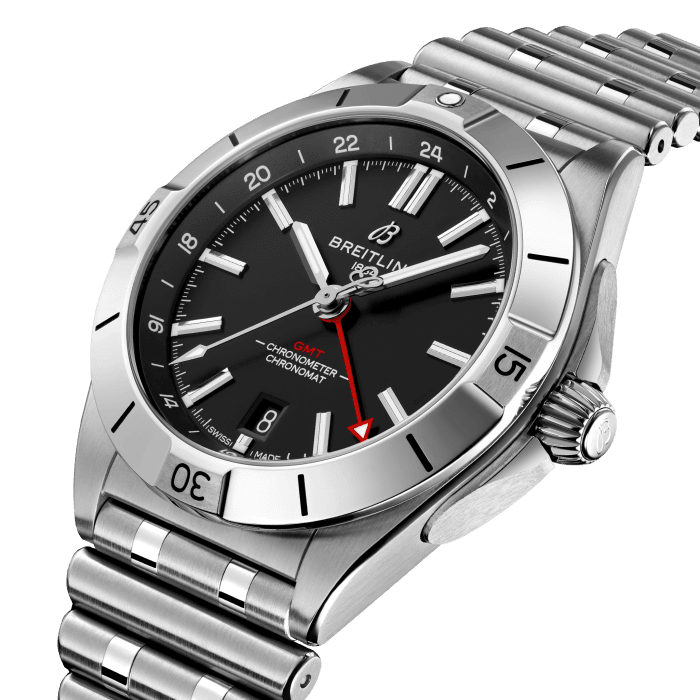 Breitling Chronomat Automatic GMT 40 Stainless steel Black A32398101B1A1
