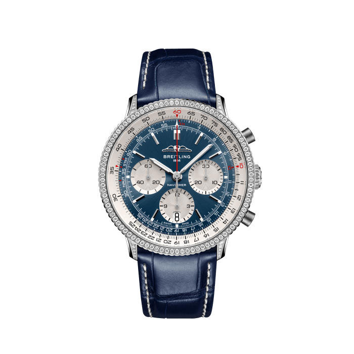 Breitling Navitimer B01 Chronograph 41 Stainless steel Blue AB0139631C1P1