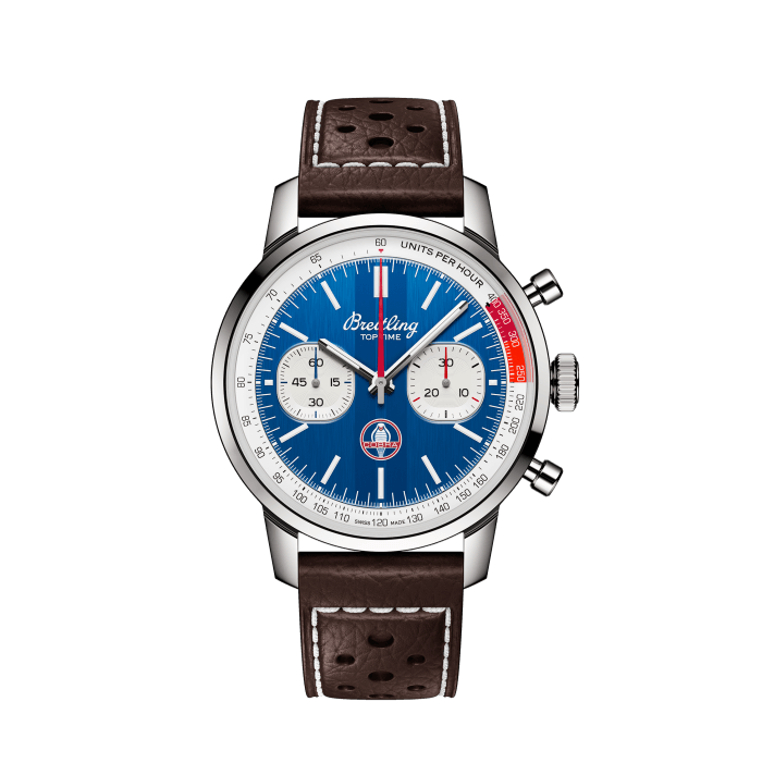 Breitling Top Time B01 Shelby Cobra Stainless steel Blue AB01763A1C1X1
