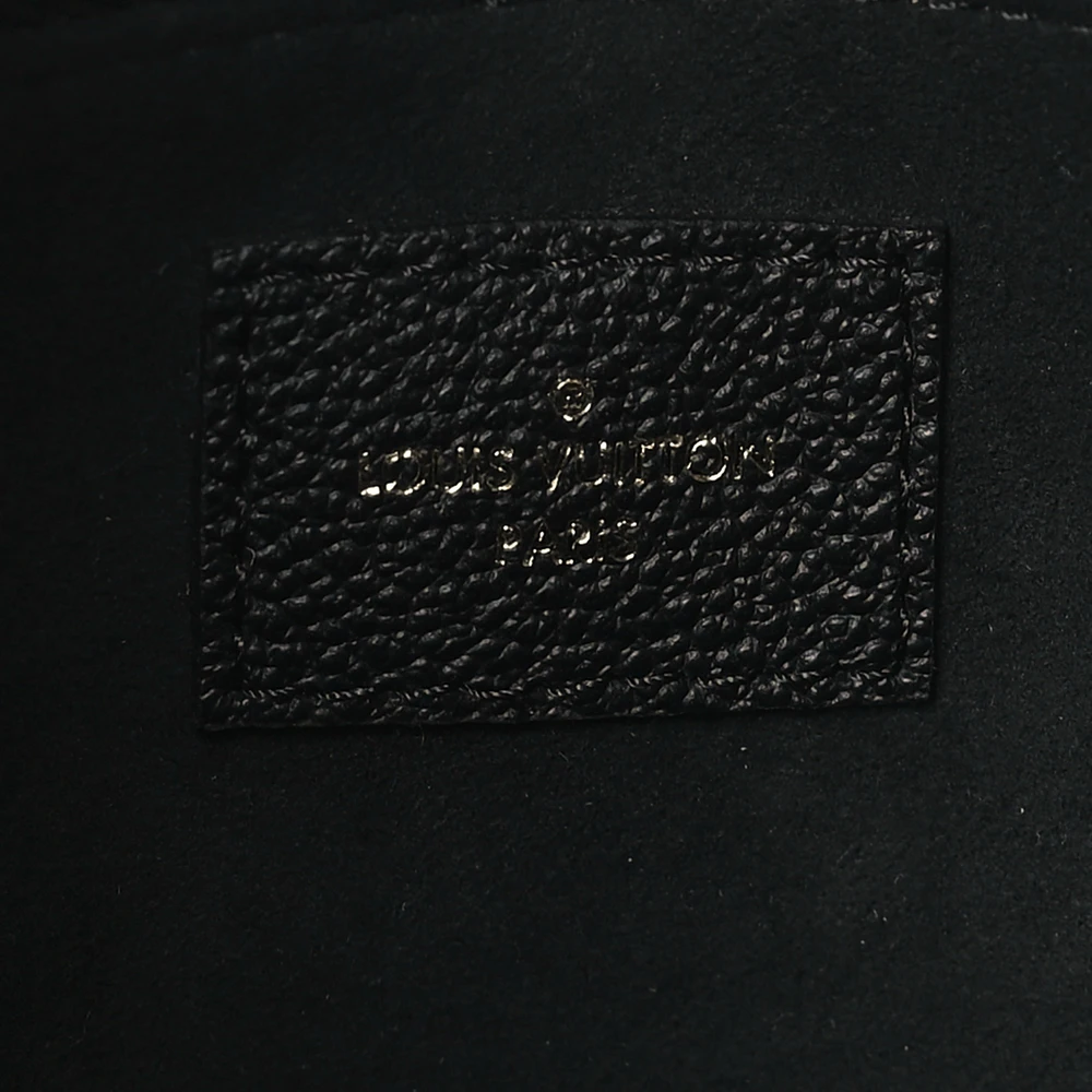 Louis Vuitton Vavin PM Black Empreinte Leather Gold Hardware