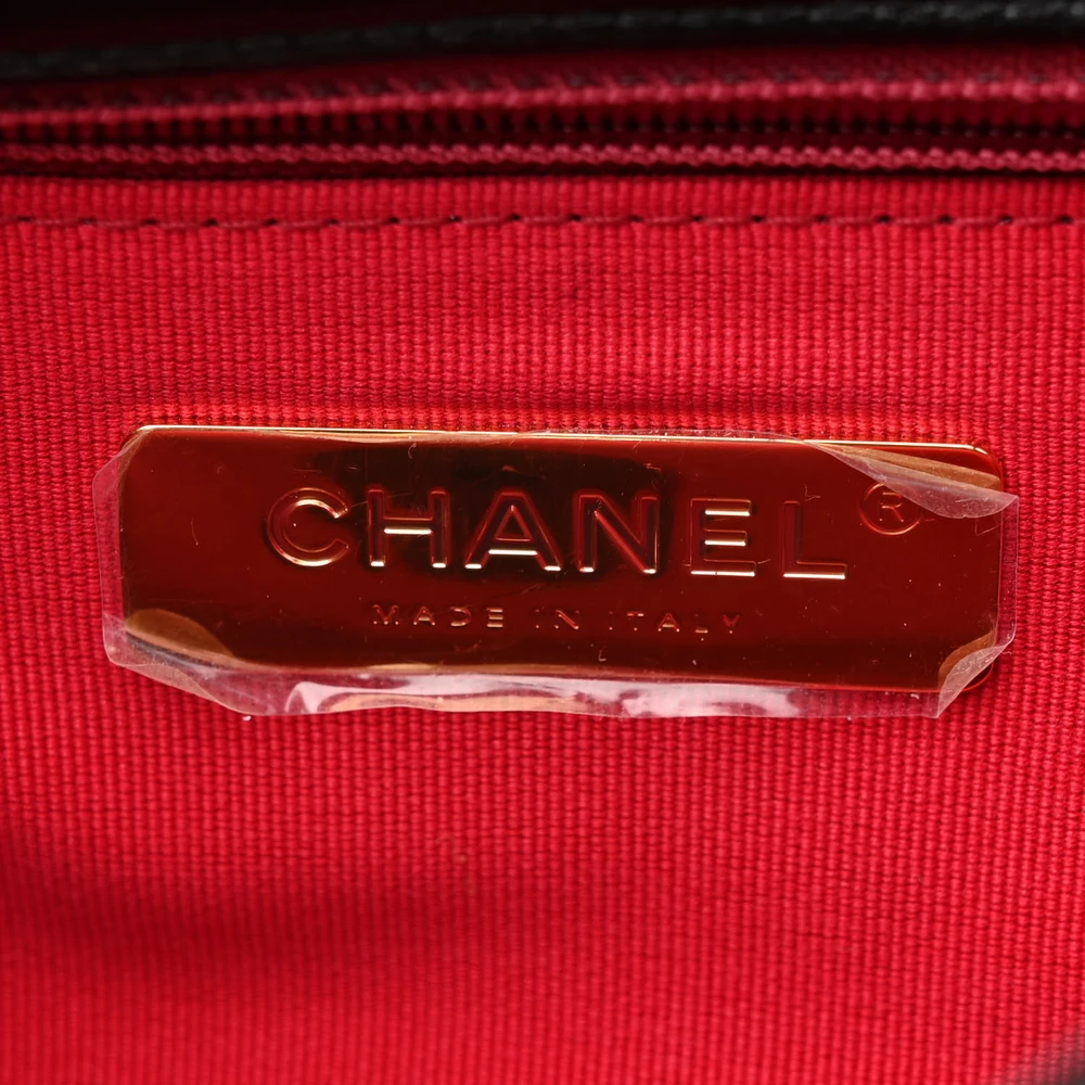Chanel 19 Medium Flap Bag – Quilted Lambskin Silver Hardware