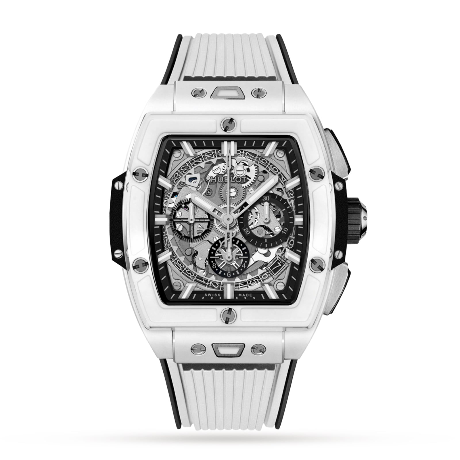Hublot Spirit Of Big Bang White Ceramic 42mm Mens Watch 642.HX.0170.RX