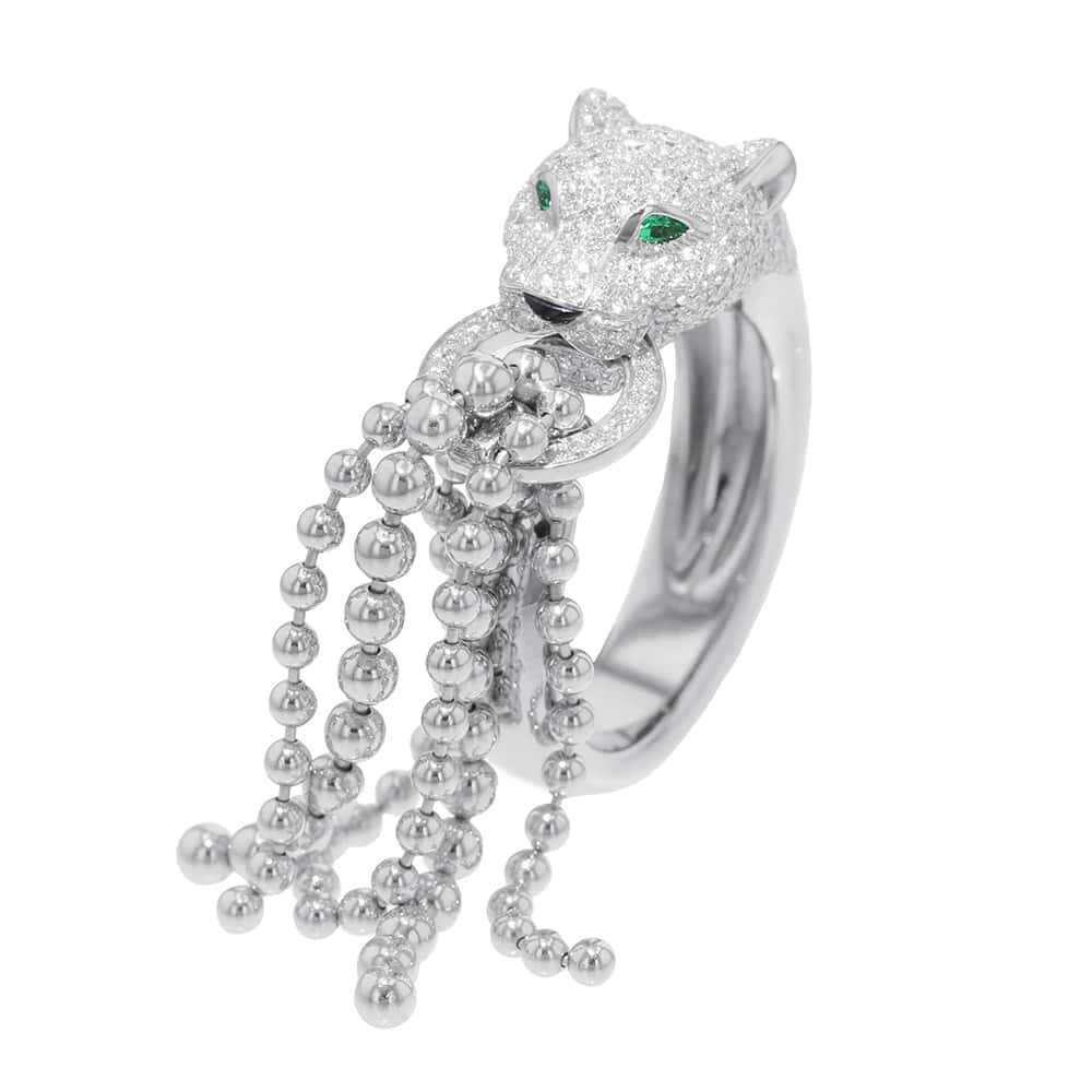 CARTIER PANTHERE de Cartier Ring Size 53/#13