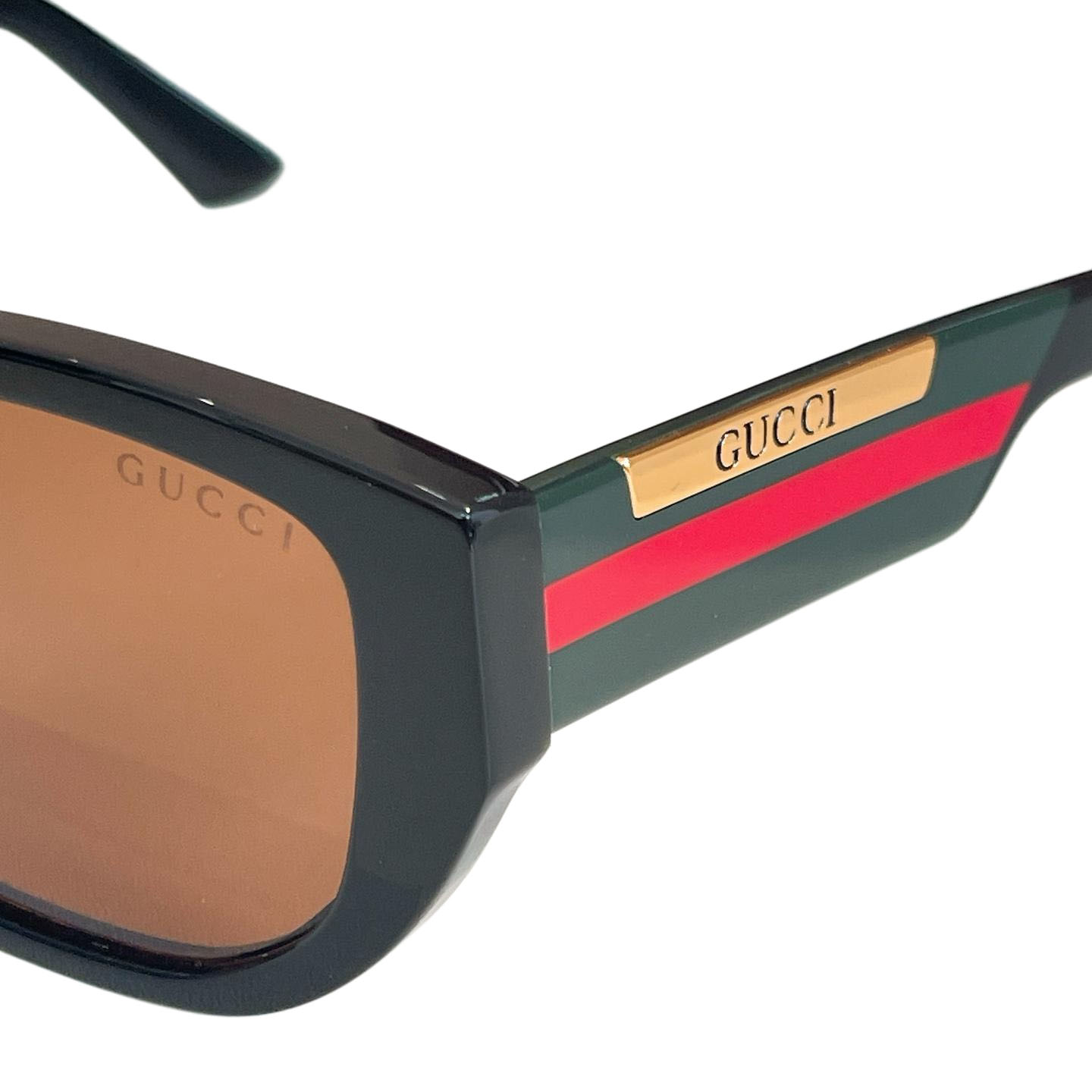 Gucci square frame glasses black brown/black green/green/black white/grey color Size 54口19-145