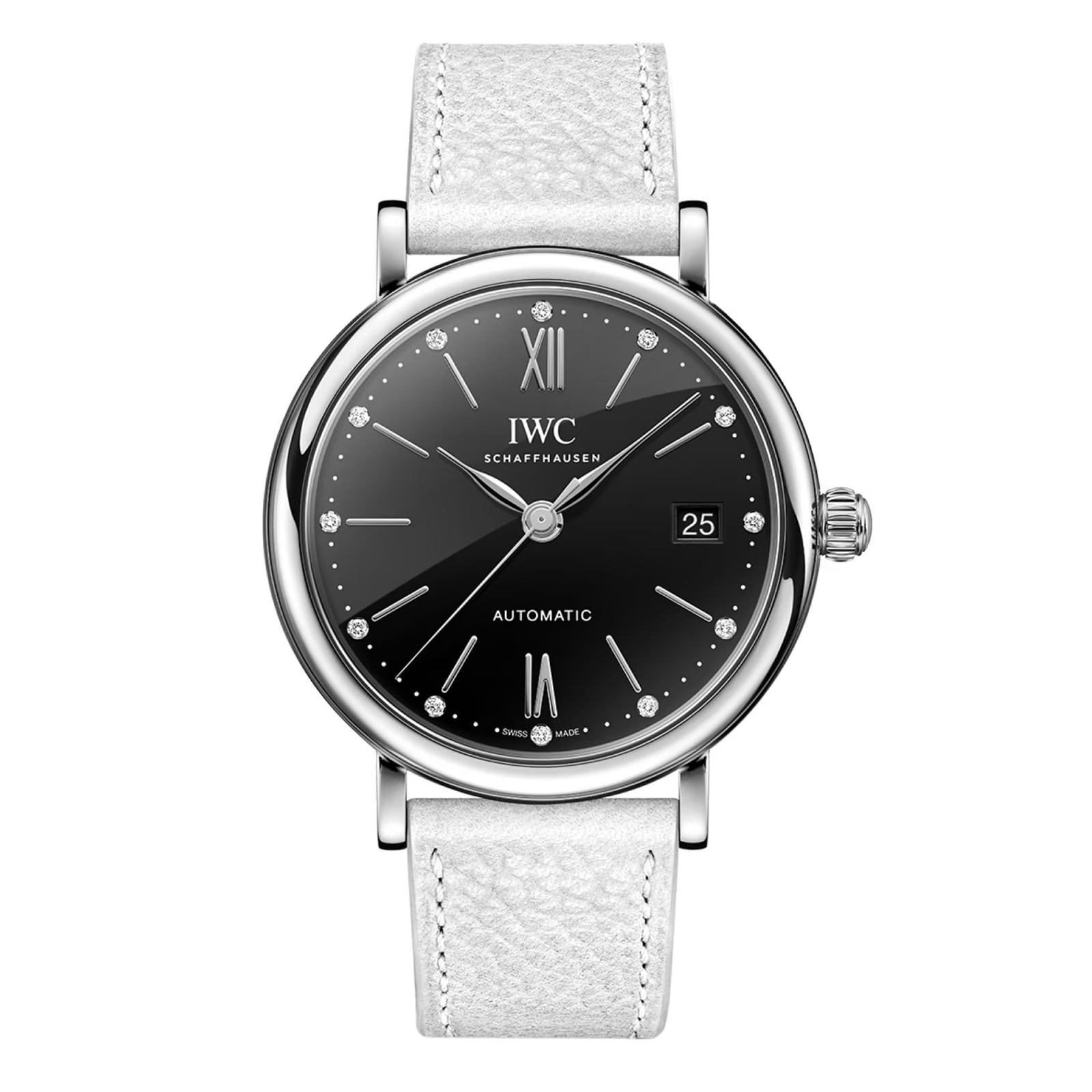 IWC Portofino Automatic 37mm Ladies Watch Black IW458611