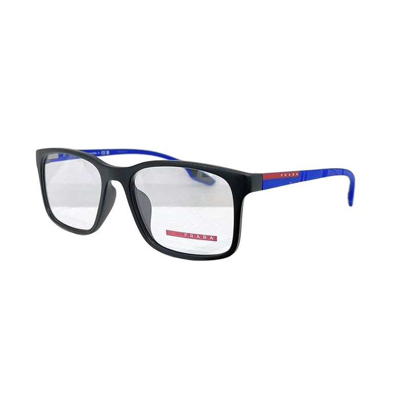 Prada Wayfarer glasses blue/yellow/black color transparent lens Size 54口18-145