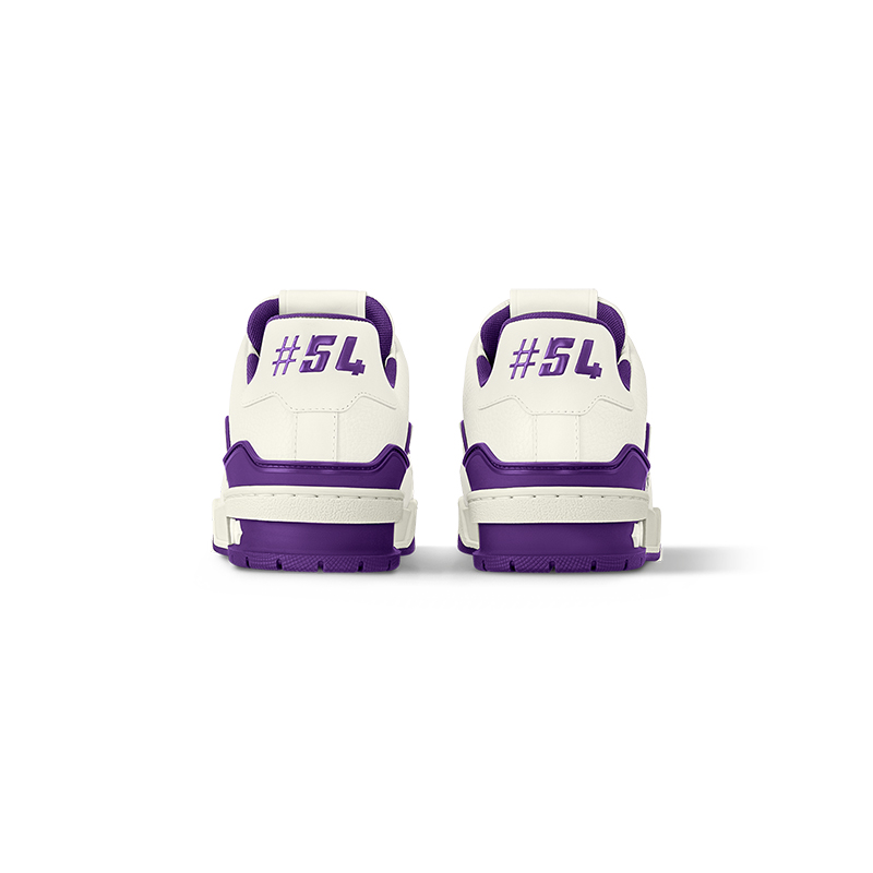 Louis Vuitton White with Puple Sneakers