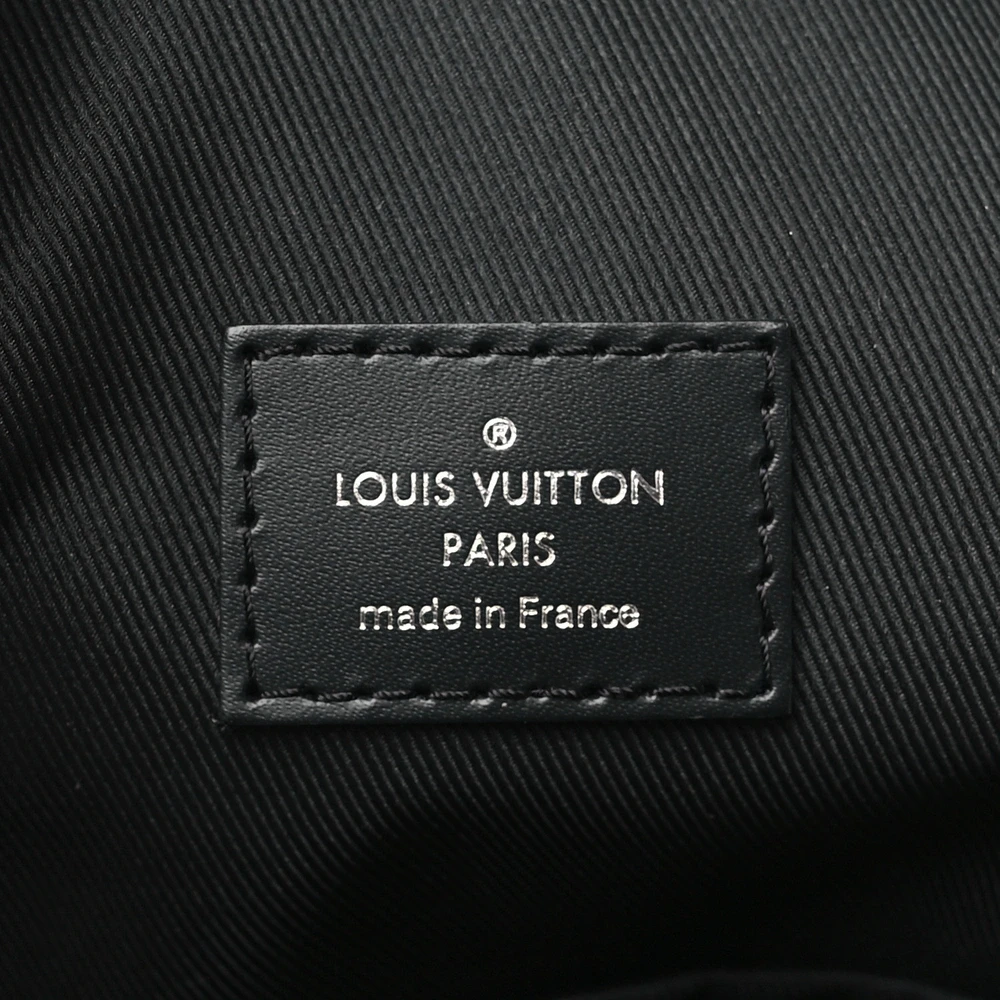 Louis Vuitton Avenue Sling Backpack MM Damier Graphite Canvas Silver Hardware