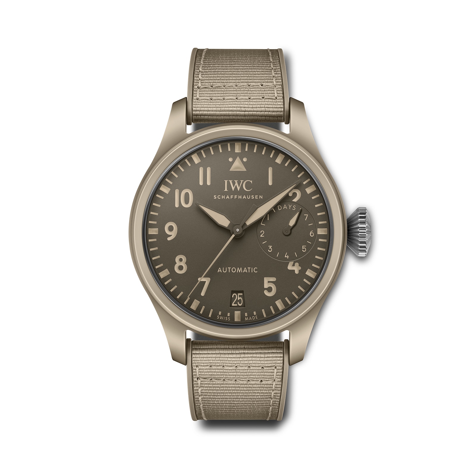 IWC Big Pilot quote.s Watch Top Gun Edition dblquote.Mojave Desert dblquote. IW506003