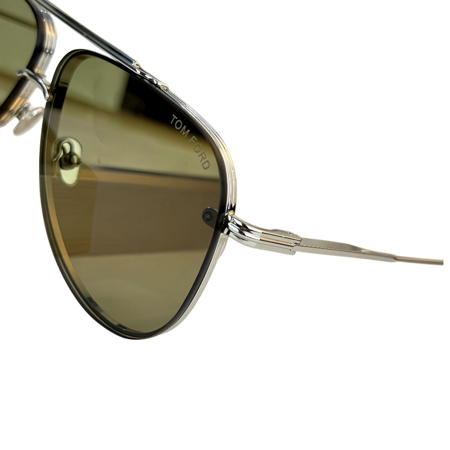 Tom Ford Pilot glasses green/brown/tawny/eggplant/black color Size 62-12 -145
