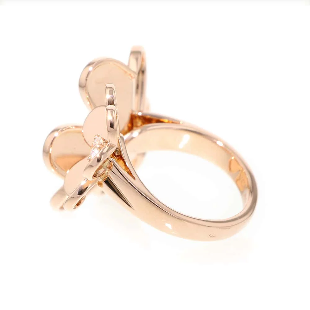 Van Cleef & Arpels Frivol Entre Le Door Ring Size 52/#12