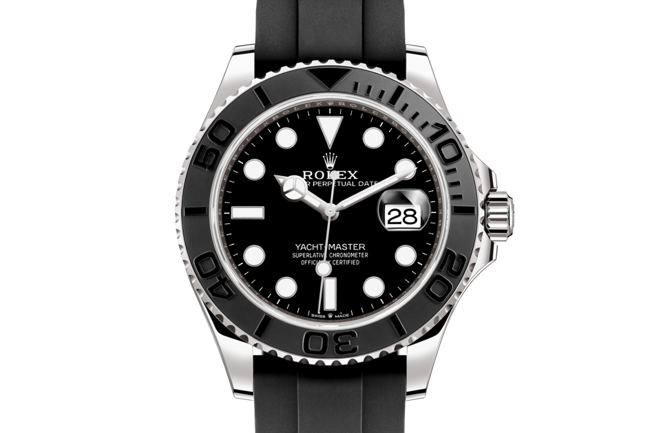 Rolex Yacht-Master 42 Oyster 42 mm white gold Black dial M226659-0002