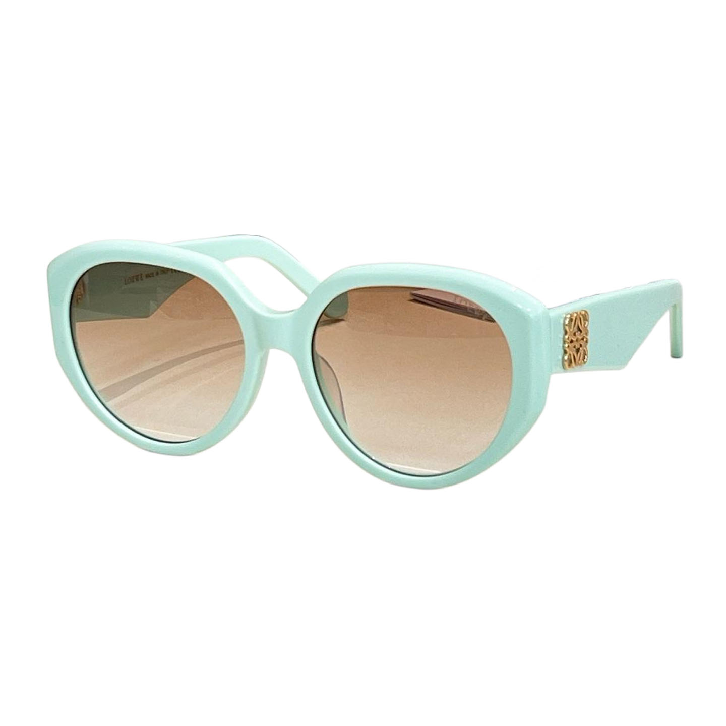 Loewe glasses mint/white/blue/black/leopard/navy blue color Size 56口18-145