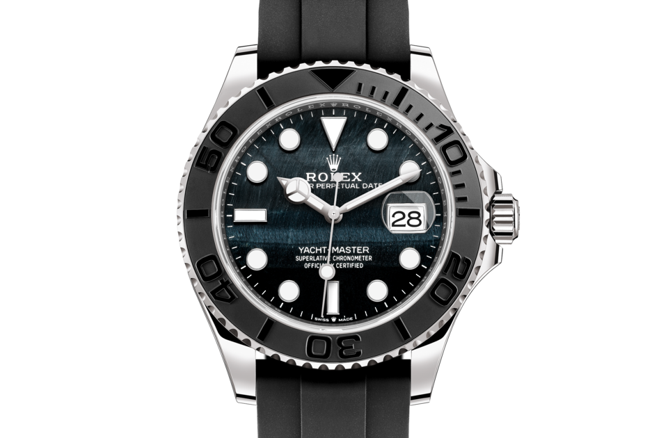 Rolex Yacht Master 42 Oyster 42 mm white gold Falcon s eye dial M226659-0004