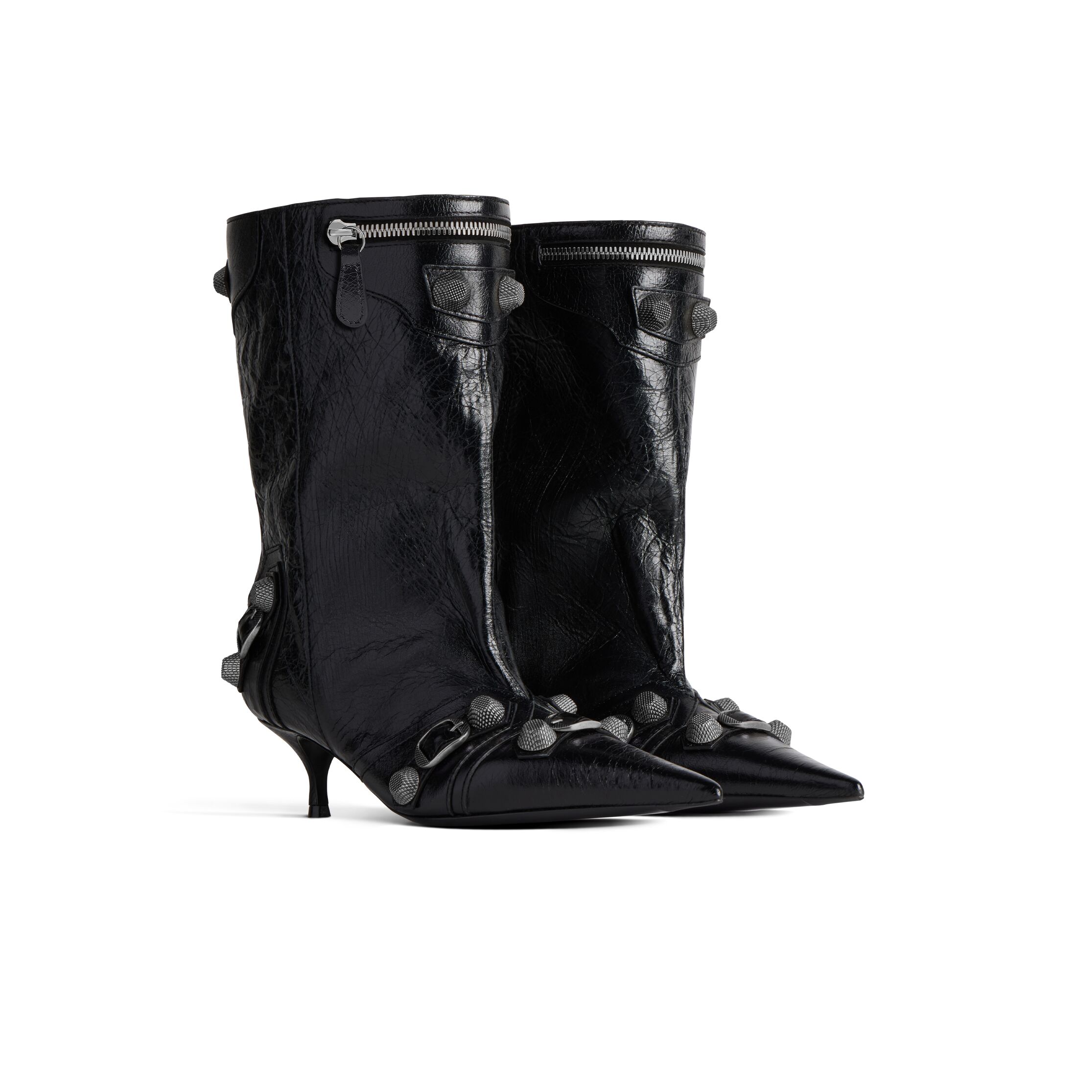 BALENCIAGA CAGOLE WIDE 50mm Ankle Boots